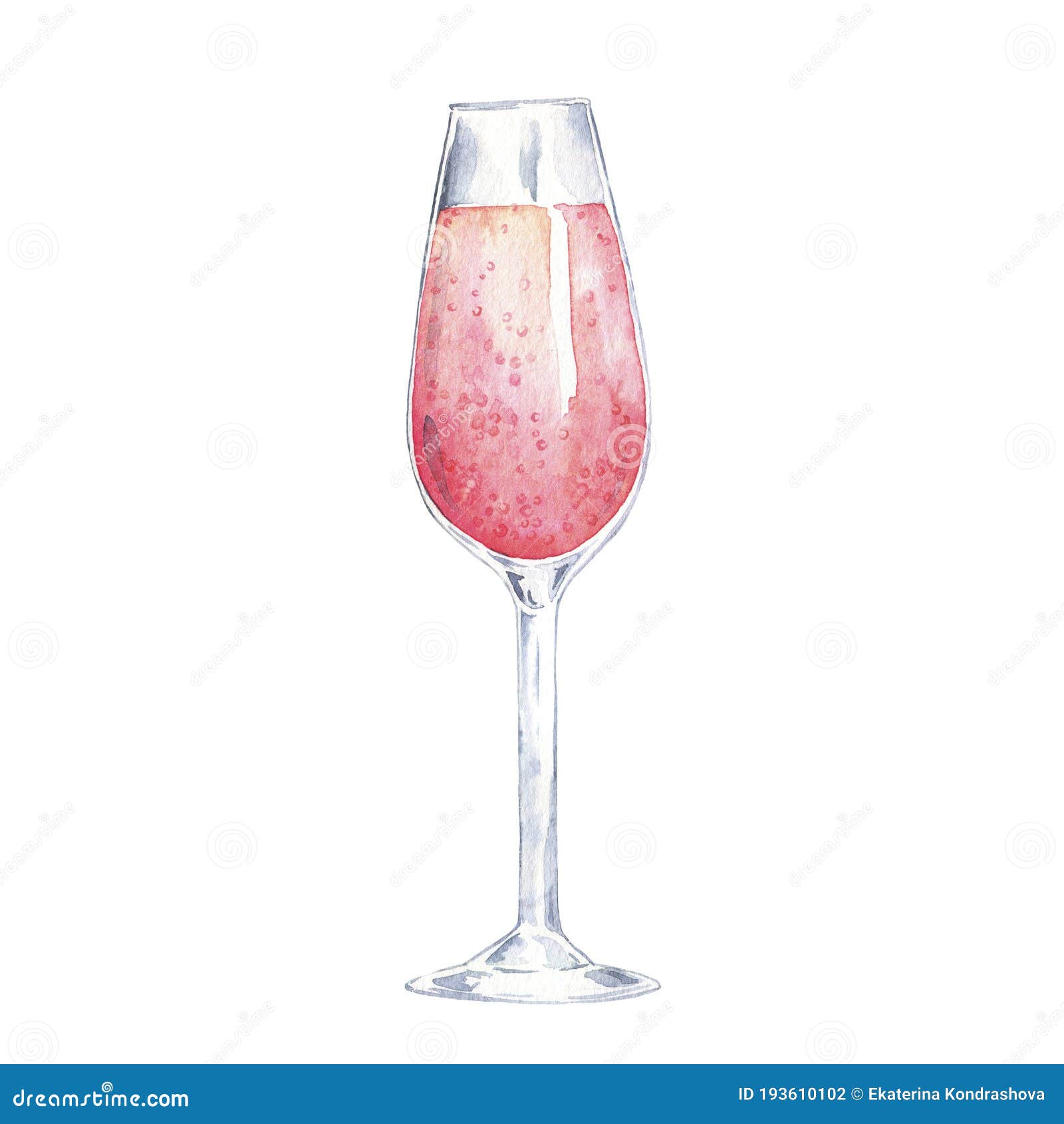 Watercolor Fashion Cliparts, Chanel Clipart, Champagne Glass By