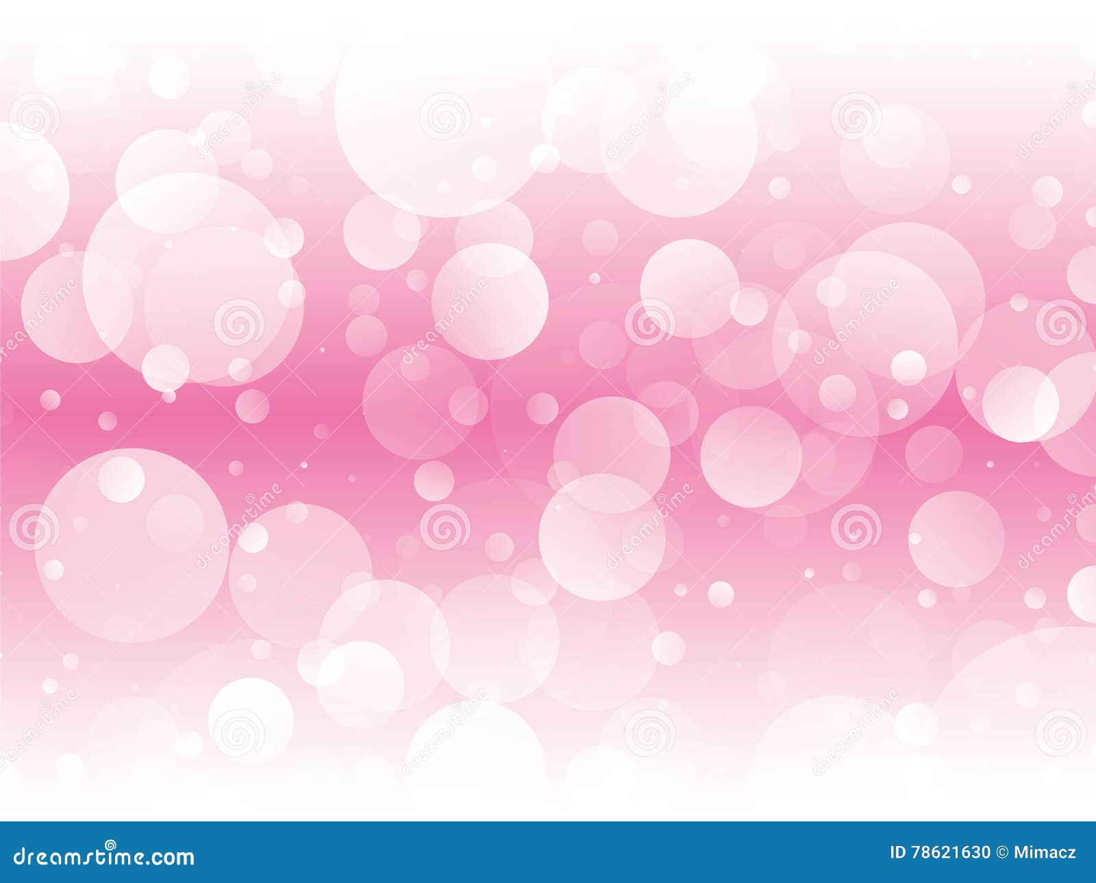 Pink Circles Love Background Stock Illustration - Illustration of circles,  light: 78621630