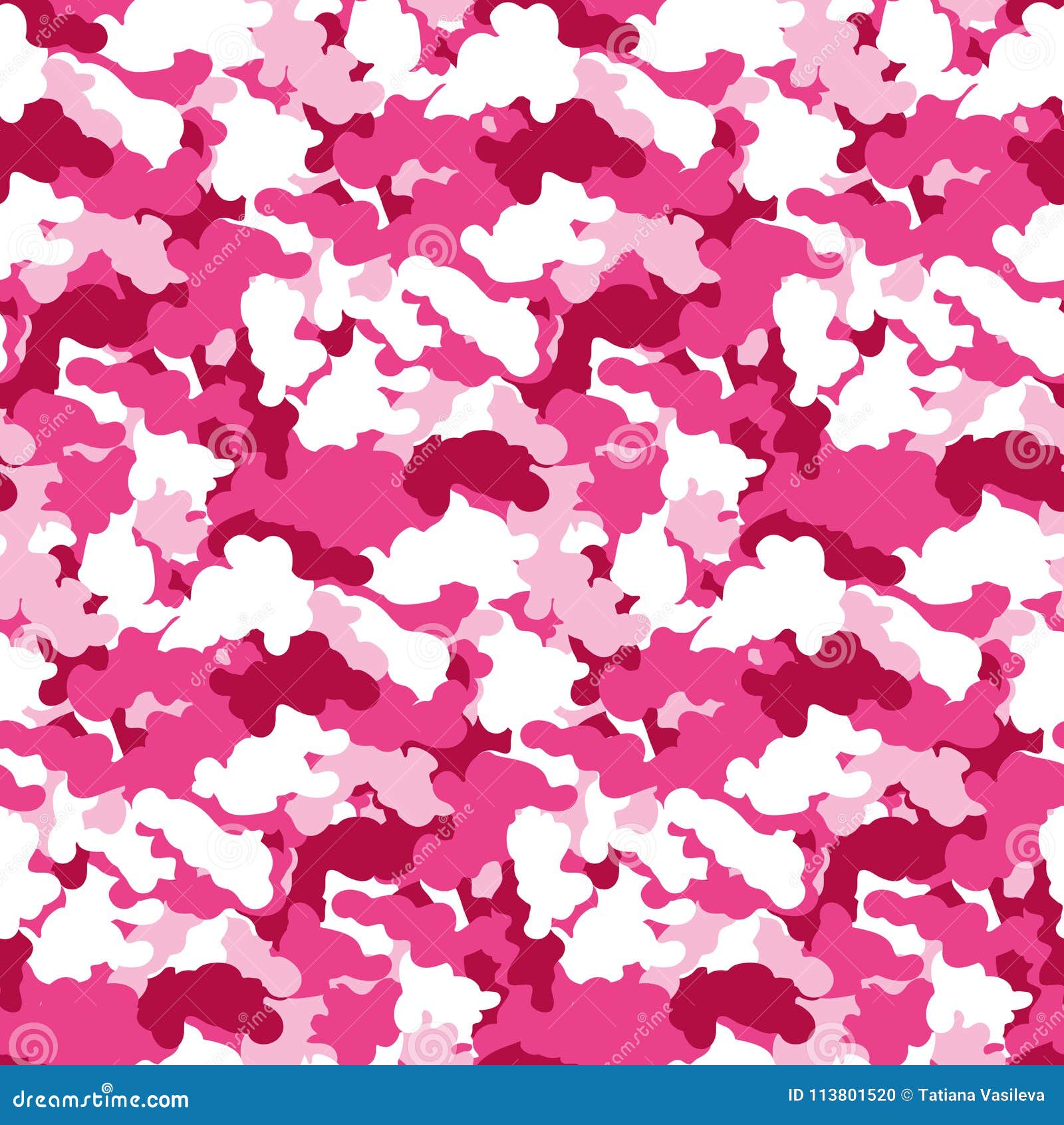 Pink Army Camouflage Pattern