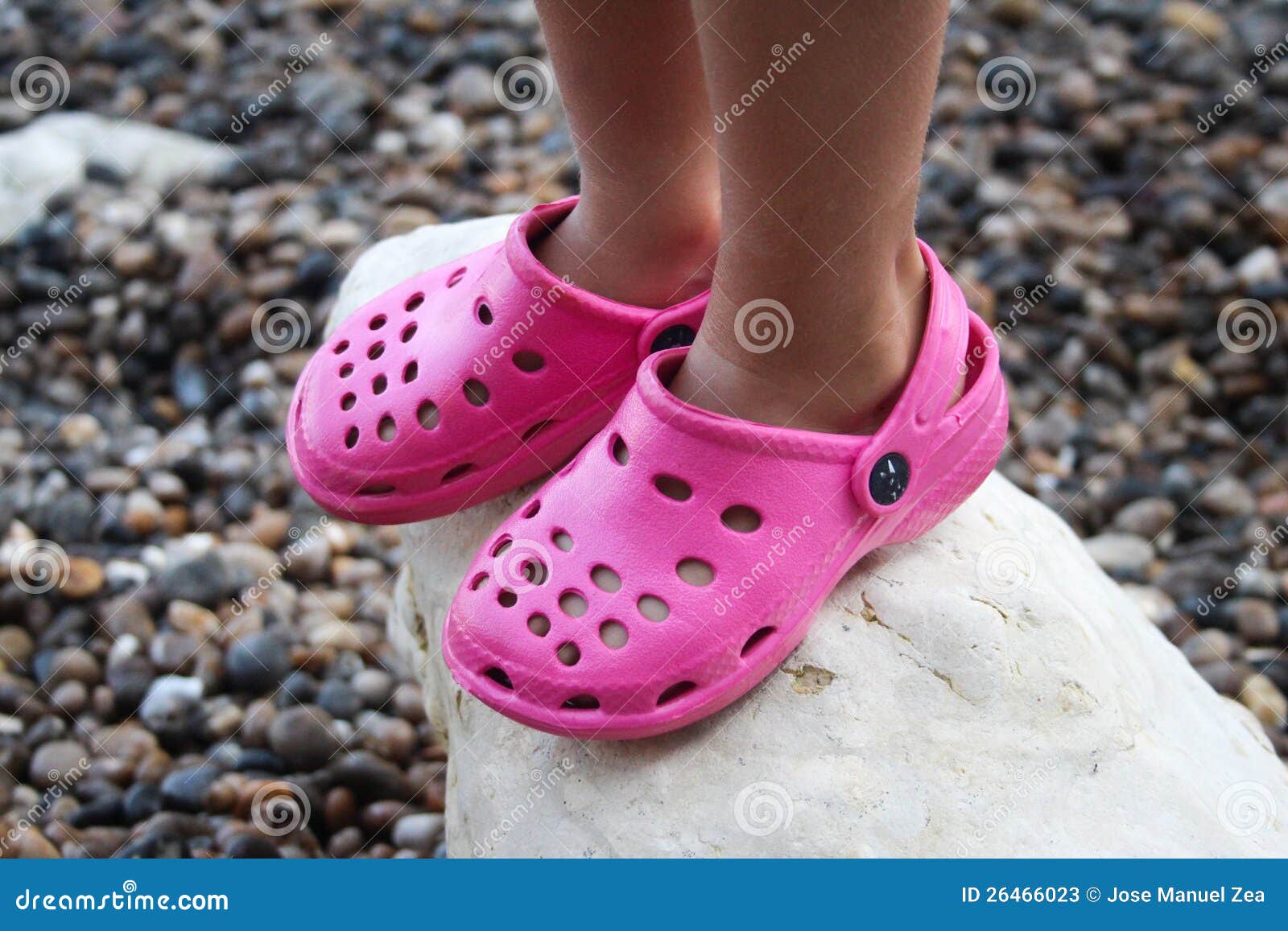 Pink croc shoes stock image. Image of brand, girl, shade - 26466023