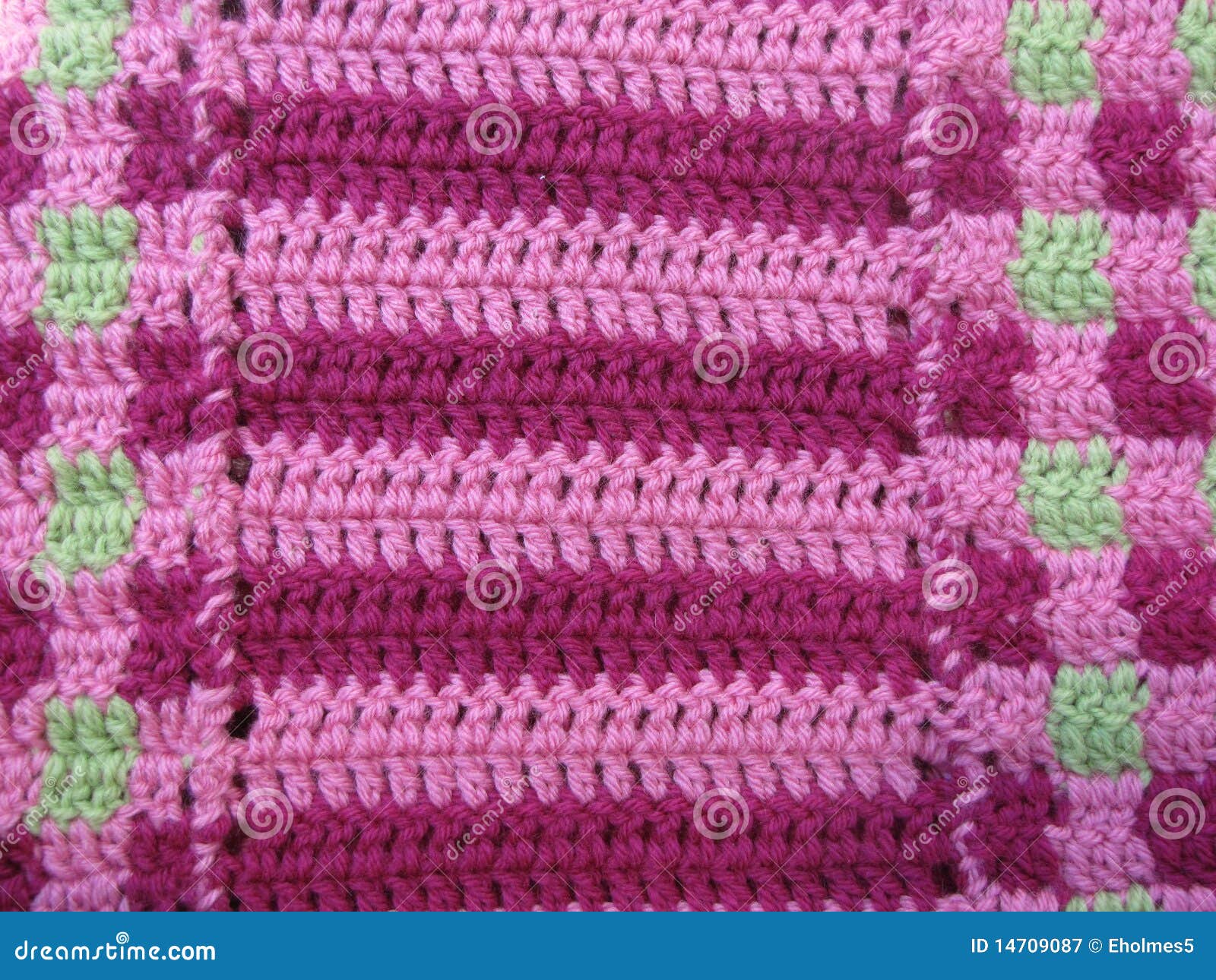Pink Crochet Blanket Royalty Free Stock Photography Image 14709087