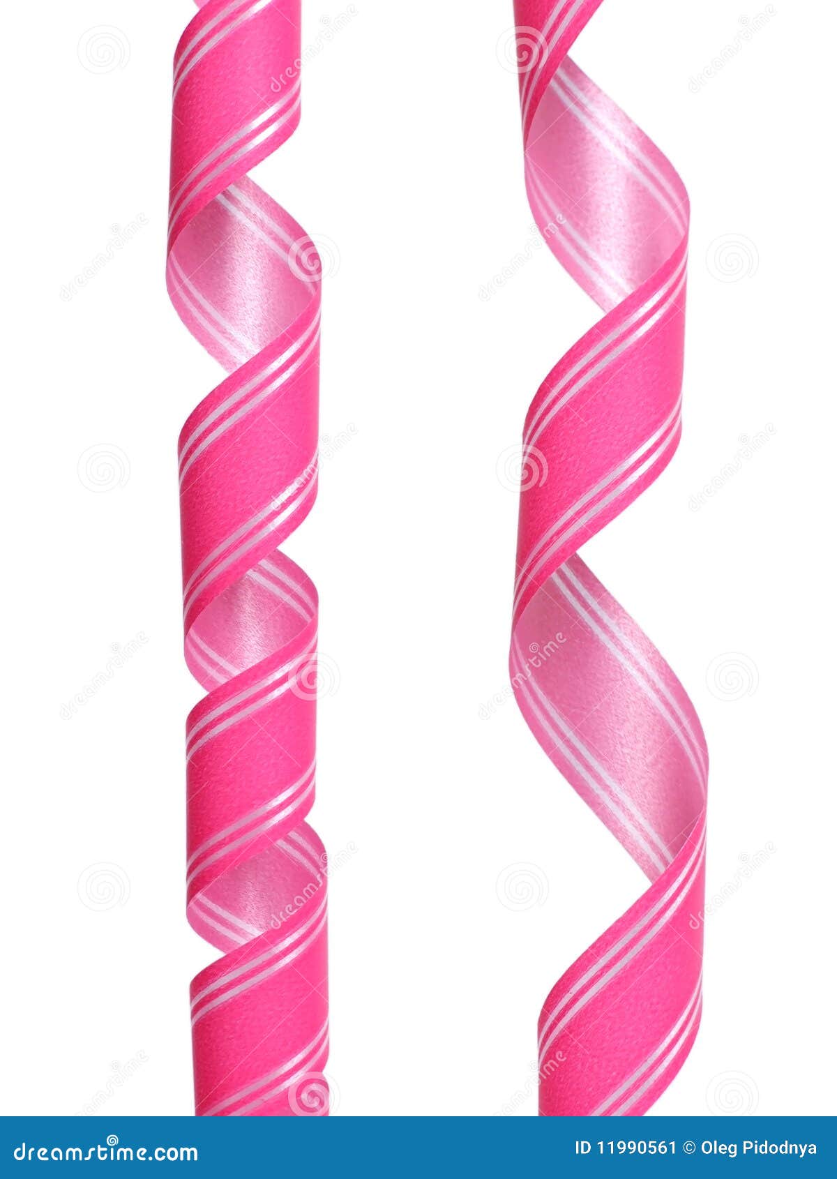 Pink decorative bow stock image. Image of close, background 11990561
