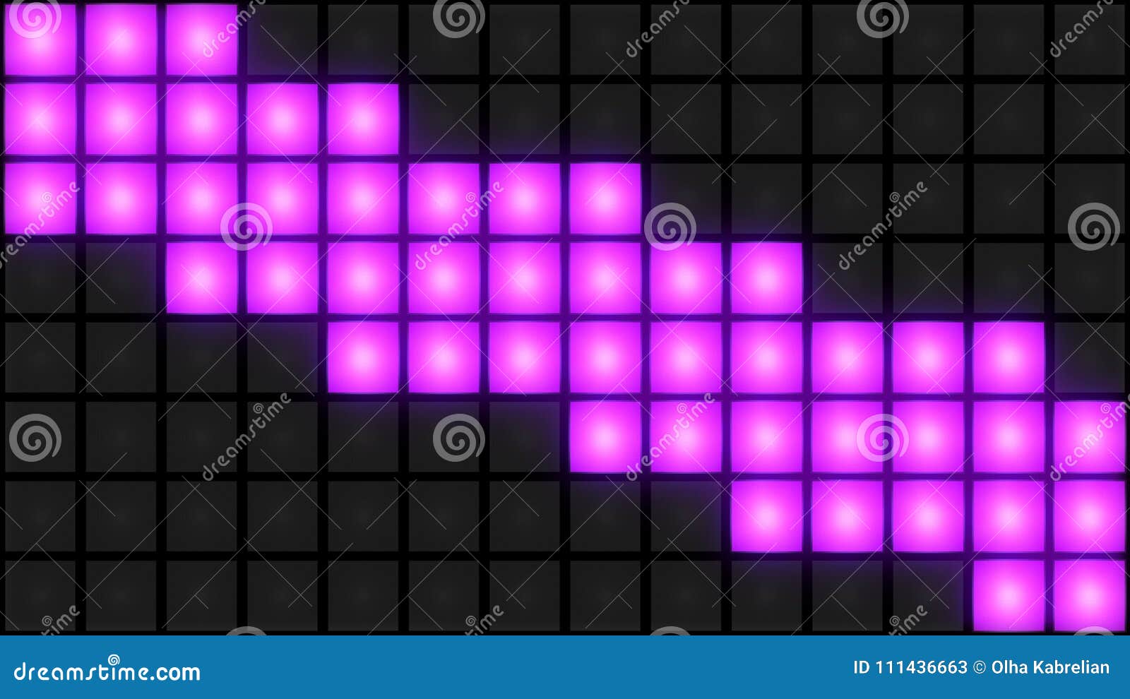 Pink Disco Nightclub Dance Floor Wall Glowing Light Grid Background Vj Loop  Stock Video - Video of floor, display: 111436663