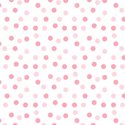 Pink dot pattern stock vector. Illustration of ornament - 53612833