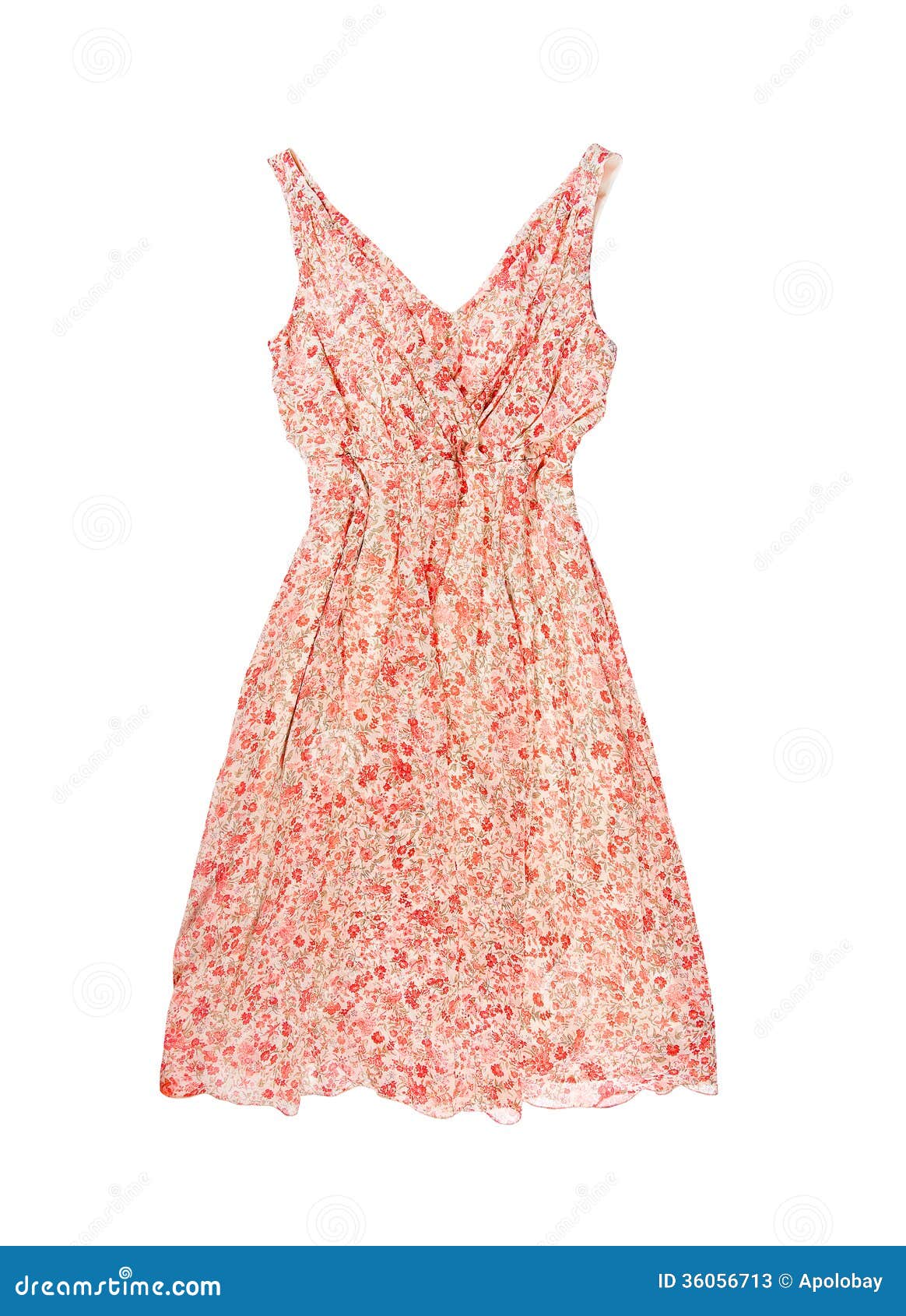 Pink Dress Isolated On White Background Stock Photos Image 36056713