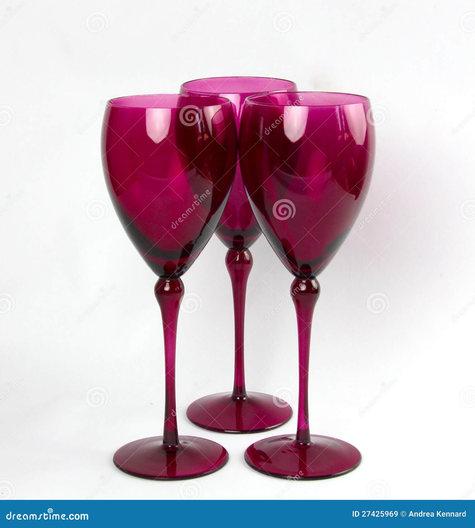 Pink Elegant Wine Glasses stock image. Image of liquid 27425969