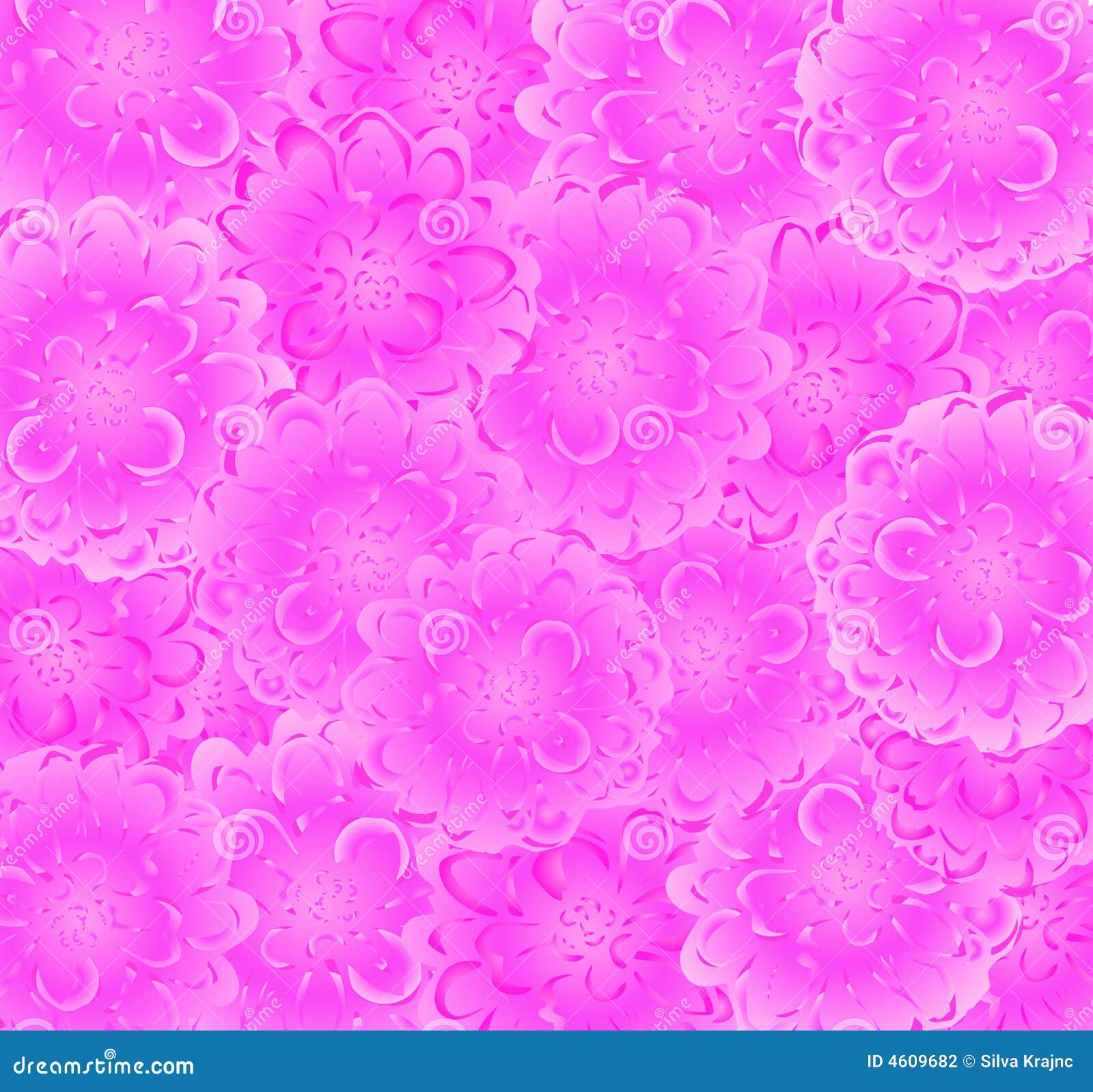 Pink Flower Background stock vector. Illustration of nature - 4609682