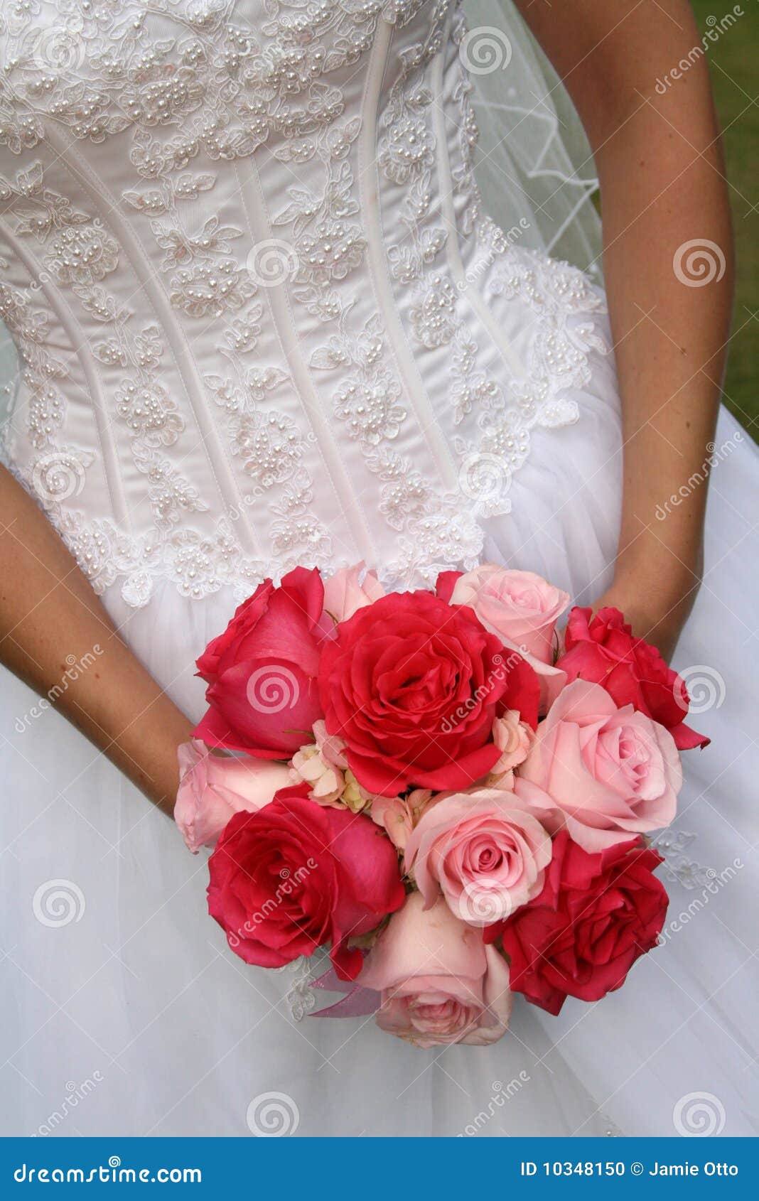 Pink & Fuschia Bouquet stock photo. Image of bride - 10348150