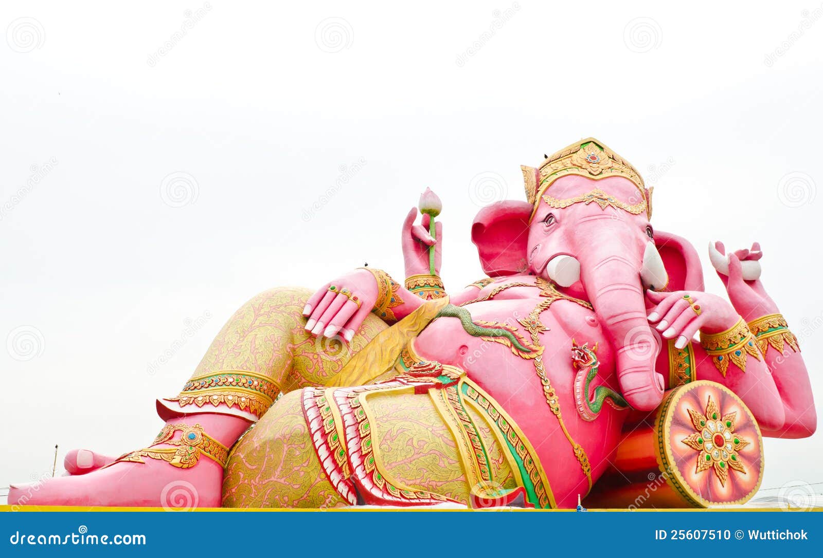 pink ganesha statue