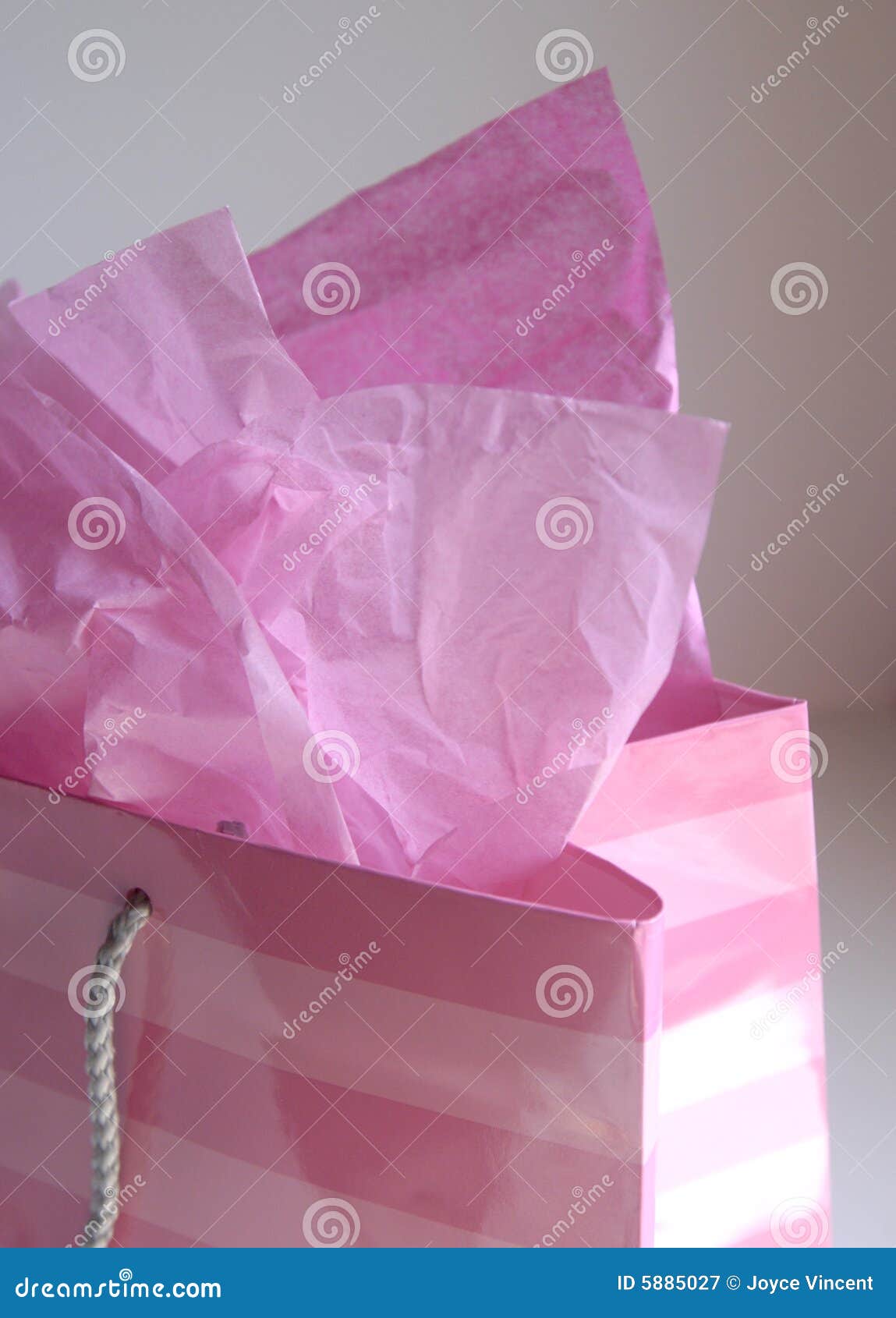 Pink gift bag stock image. Image of commerce, buying, gift - 5885027