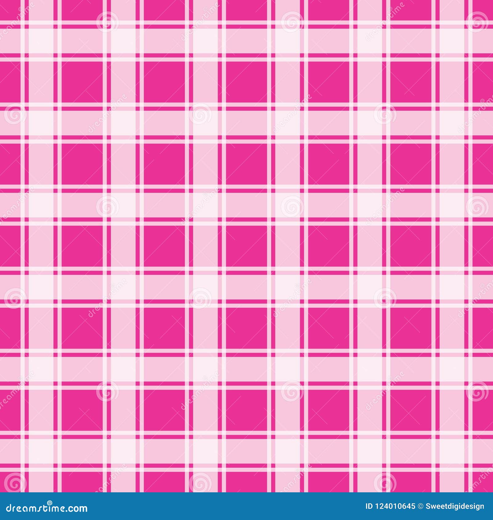 Pink Gingham Background Vector Illustration 22692168