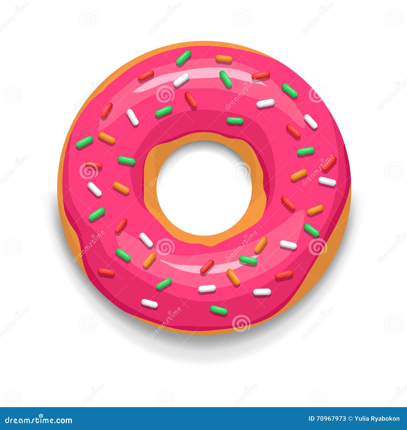 Glazed donut vector vectors hi-res stock photography and images - Page 16 -  Alamy