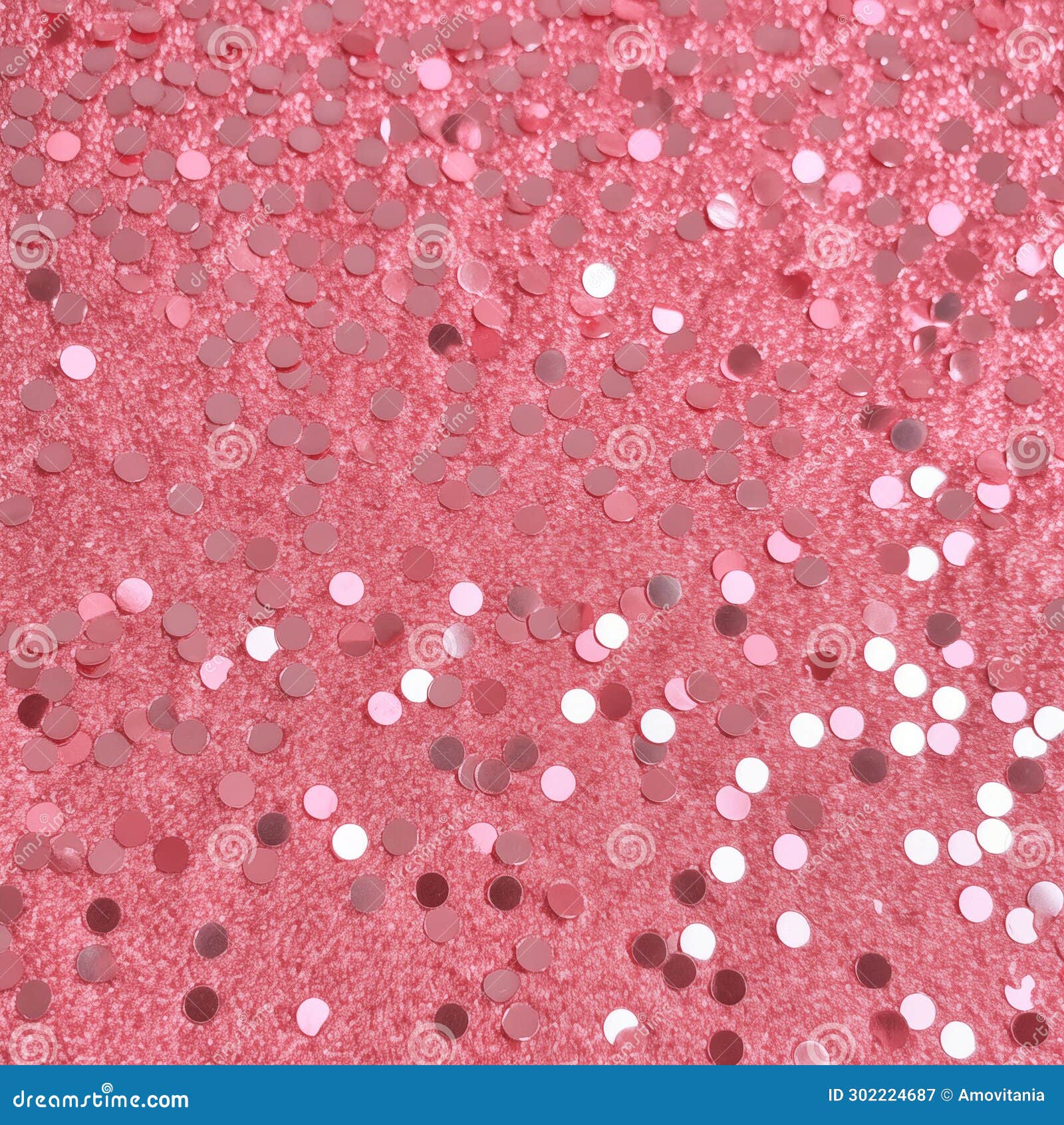 Pink Glitter Background. Pink Paper with Glittering Elements Stock