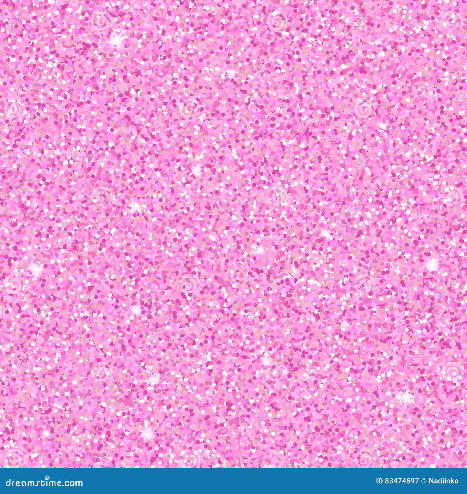 Pink Glitter Vector Background. Seamless Pattern Vedding Invitation ...