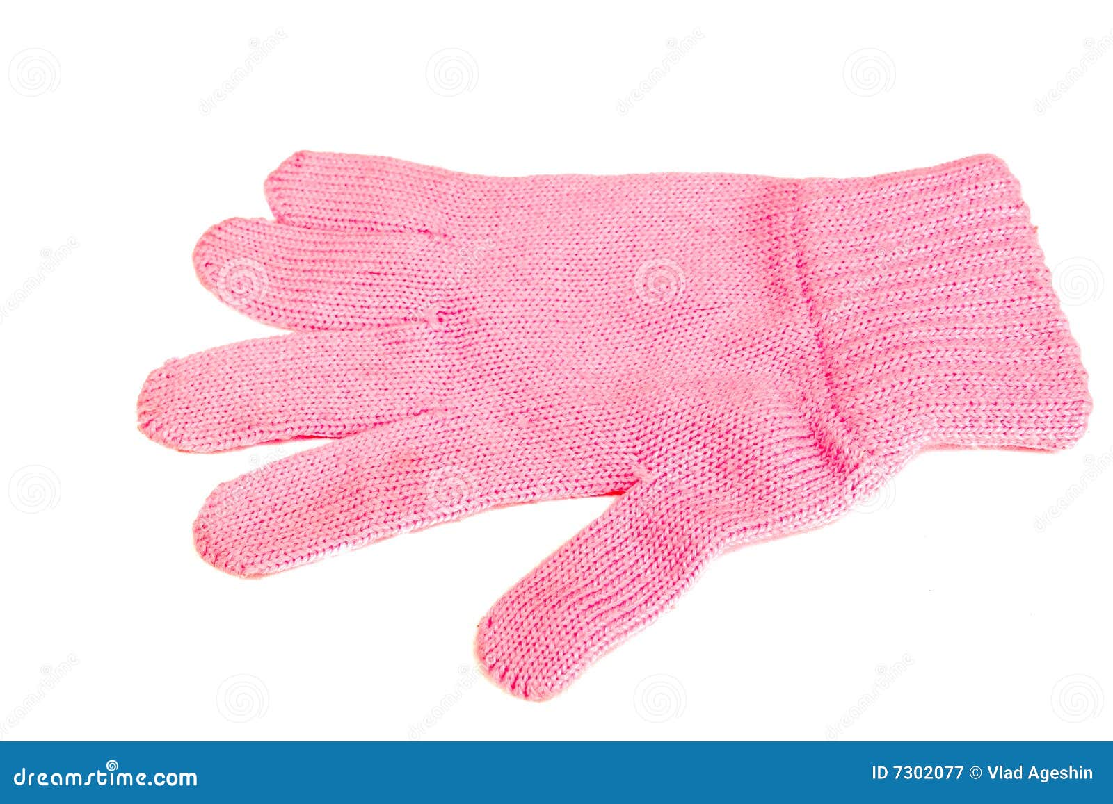 Pink glove stock image. Image of clothing, finger, textile 7302077