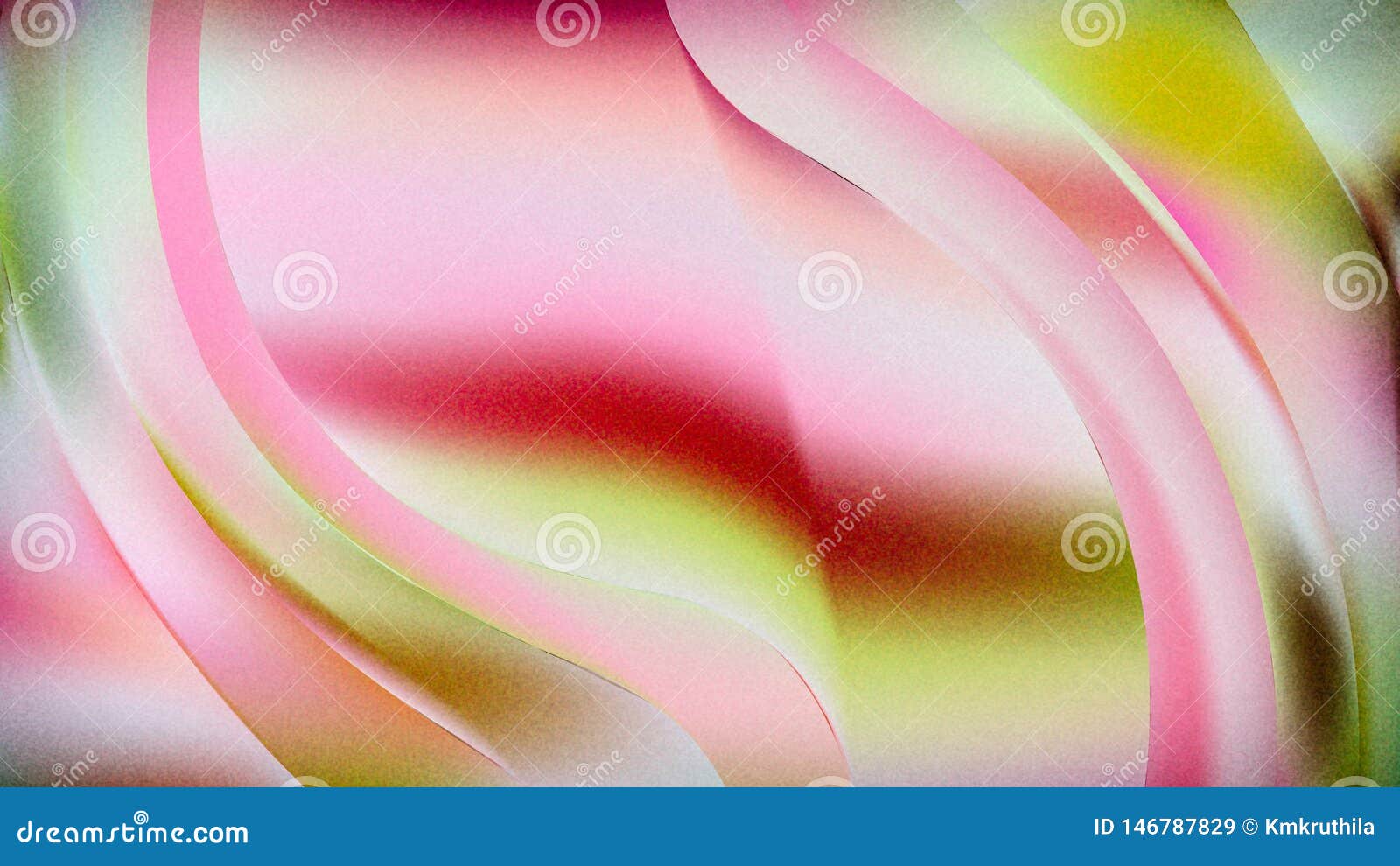 Pink Green Red Background Beautiful Elegant Illustration Graphic Art