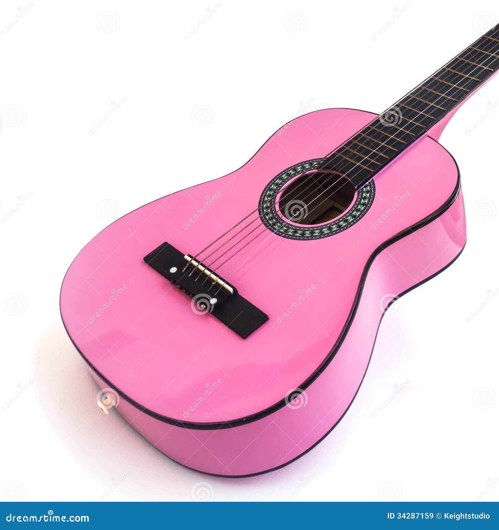 free pink guitar clipart - photo #29