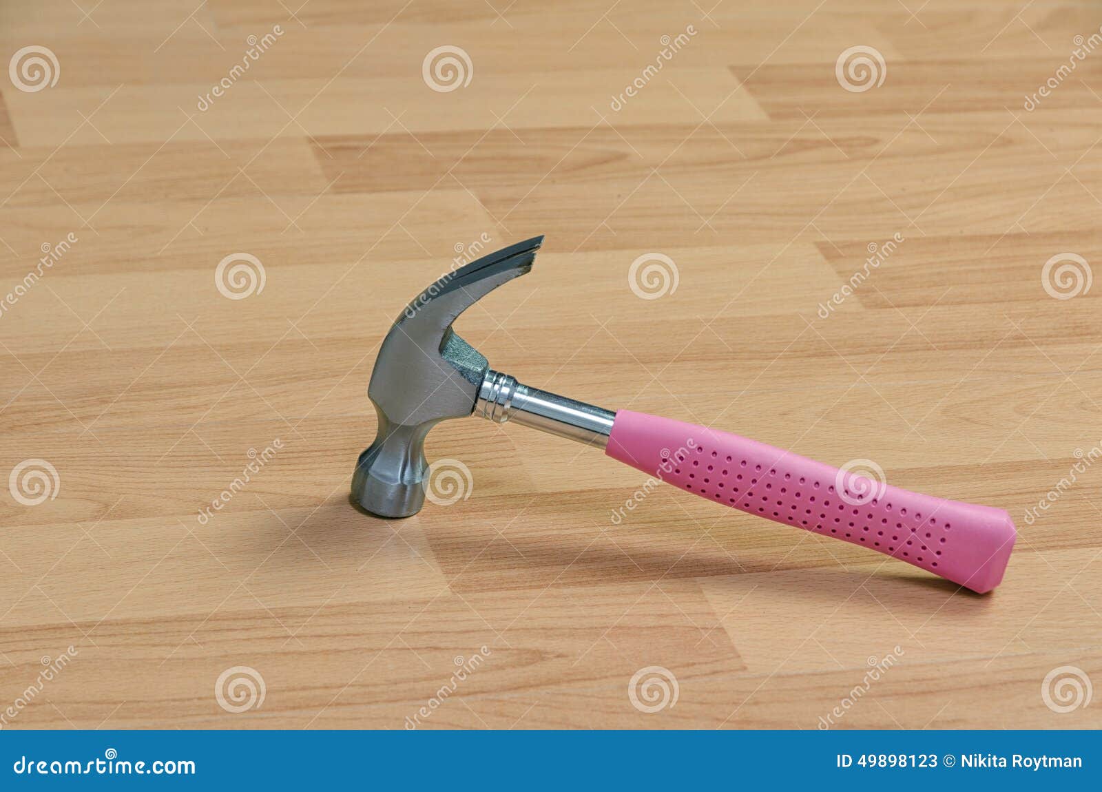 Pink hammer stock image. Image of pink, pattern, utensils 49898123