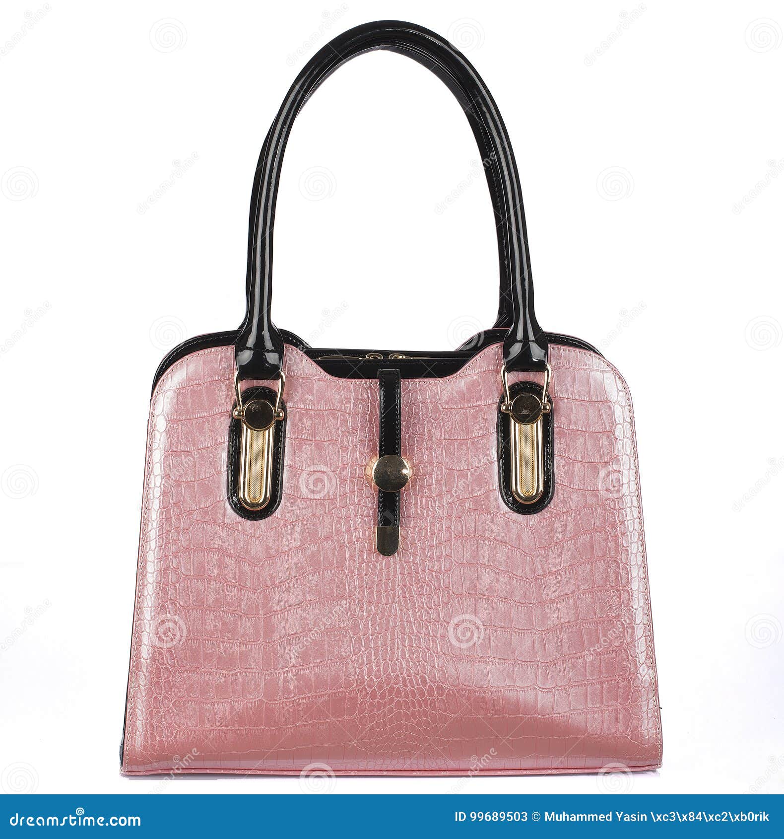 Pink Handbag stock image. Image of elegance, decor, fashion 99689503