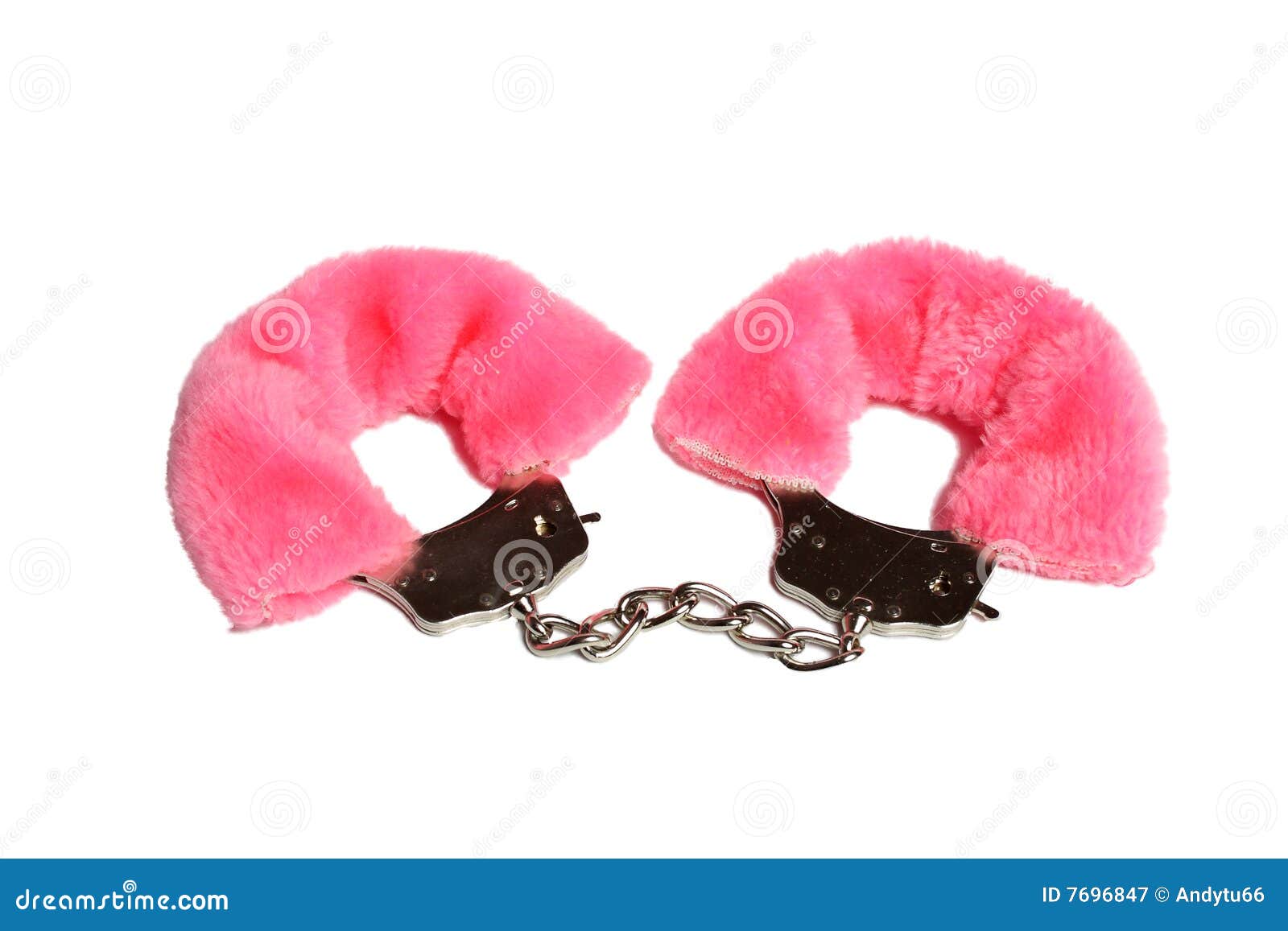 Pink handcuff stock image. Image of fetish, fasten, soft 7696847
