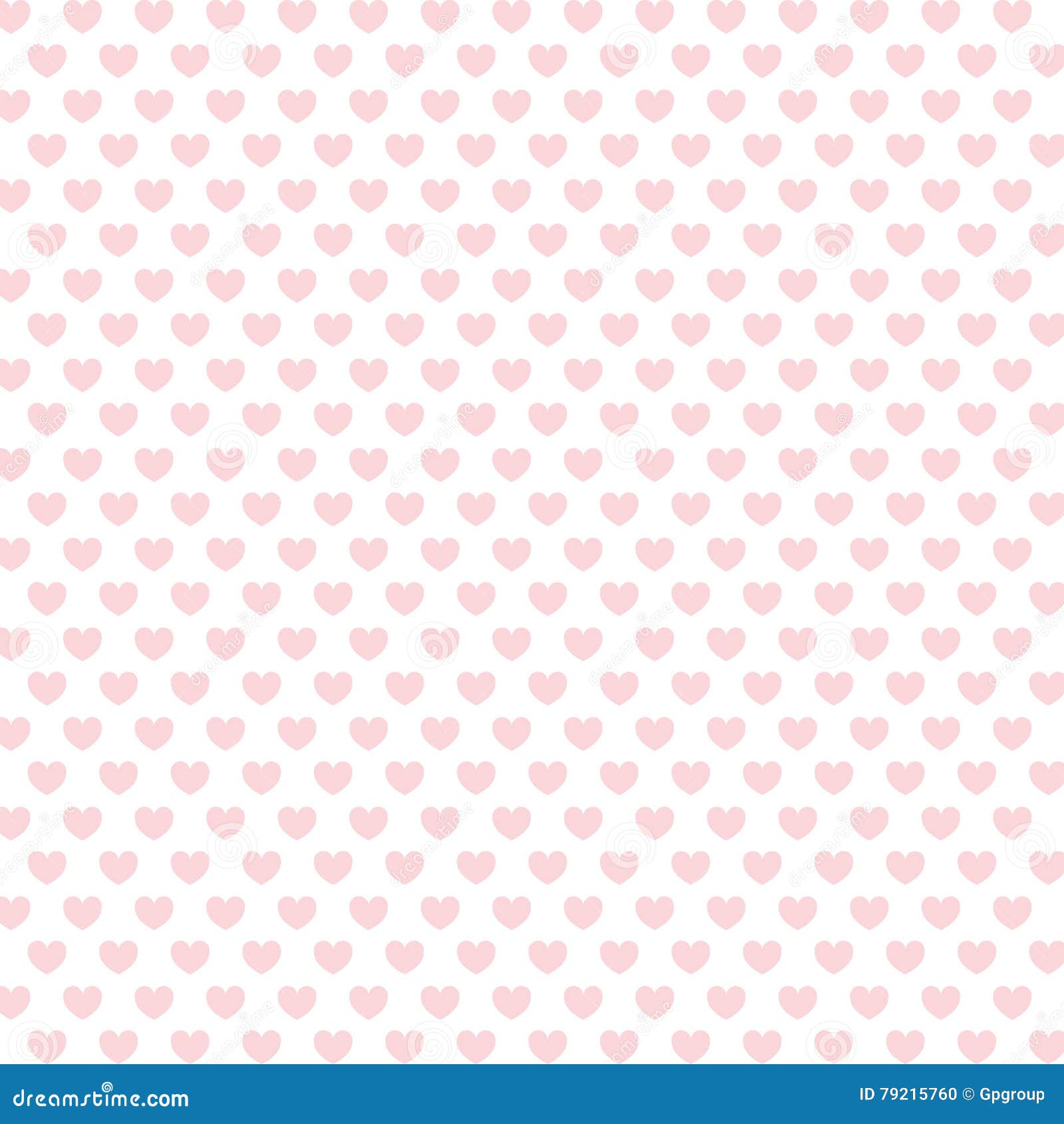 Pink hearts background stock vector. Illustration of heart 79215760