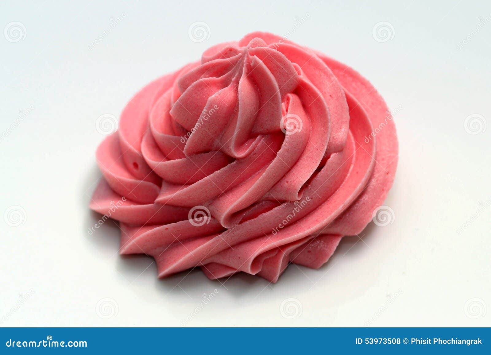 Pink icing cream stock photo. Image of pastry, form, foodstuff 53973508