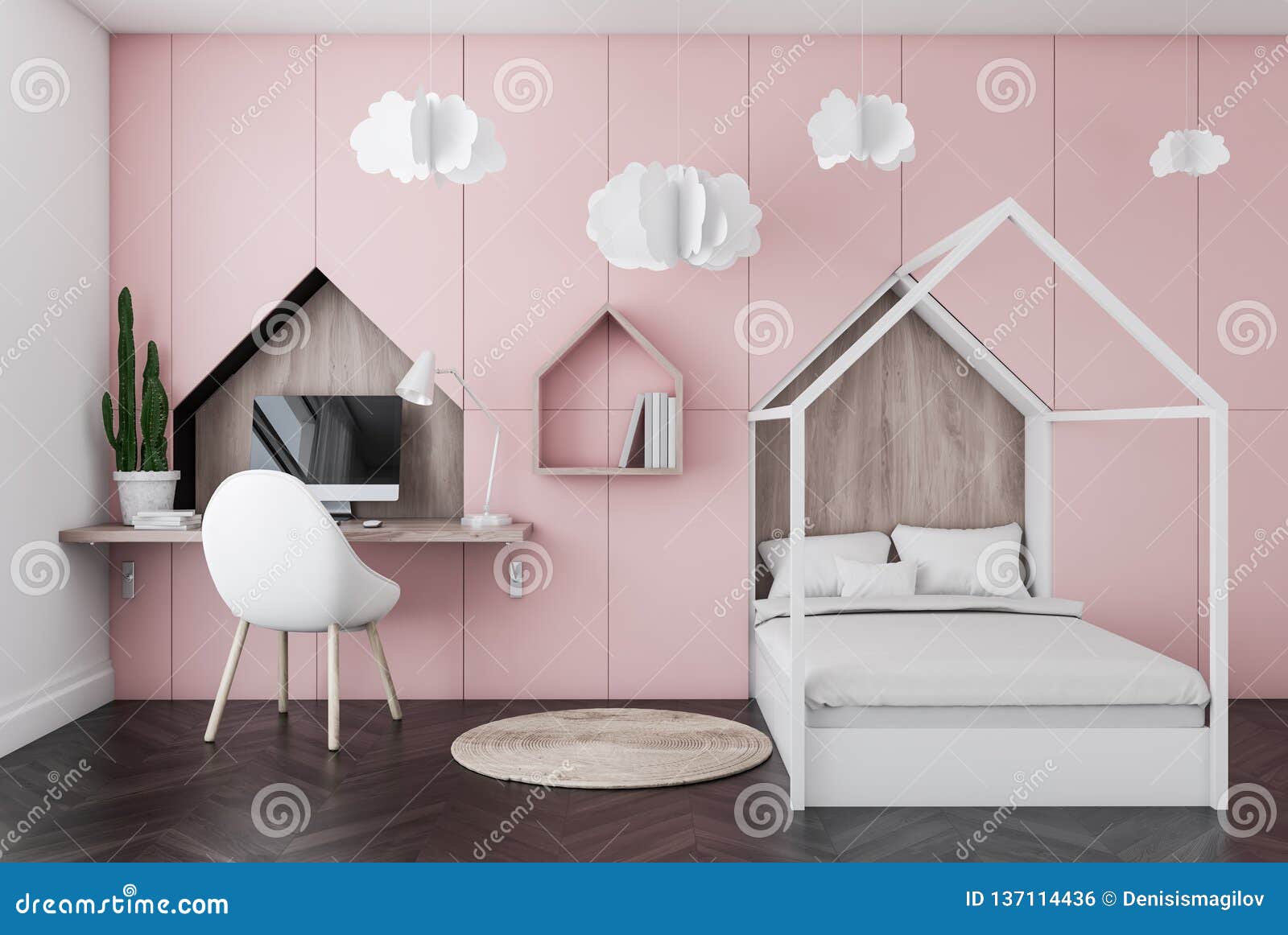 pink kids room