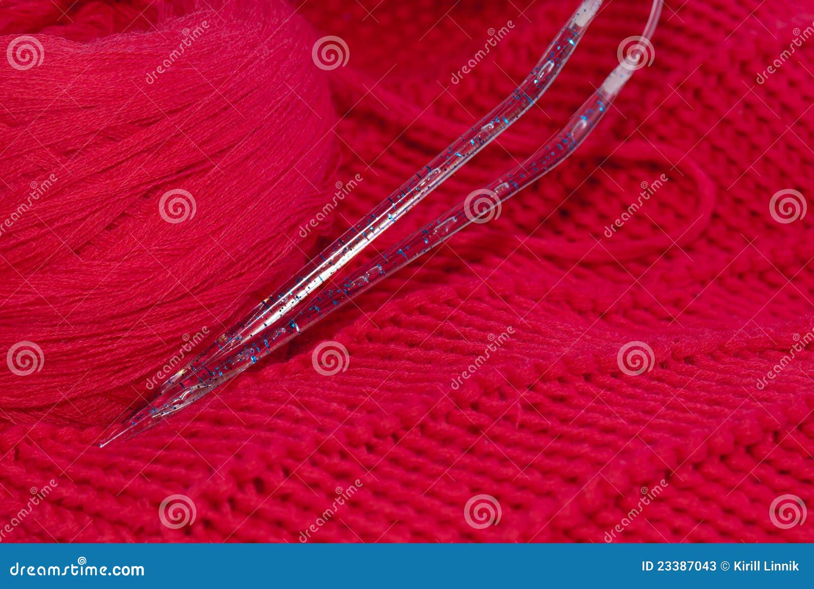 Pink knitting stock image. Image of sweater, handmade 23387043