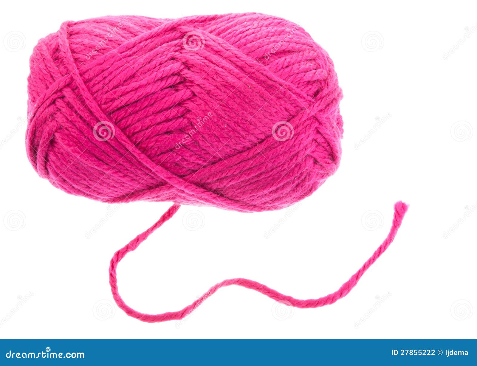 Pink knitting yarn stock photo. Image of home, clothing 27855222