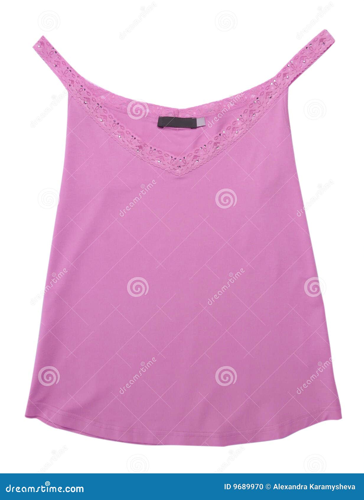 Pink Lace Blouse Shirt Vest Stock Photo - Image of classic, create: 9689970