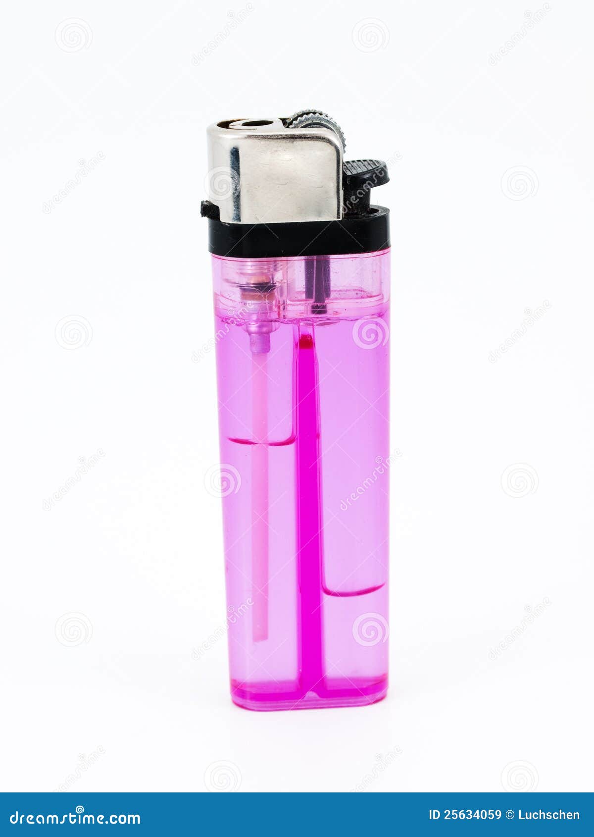 Pink lighter stock image. Image of sign, black, isolated 25634059