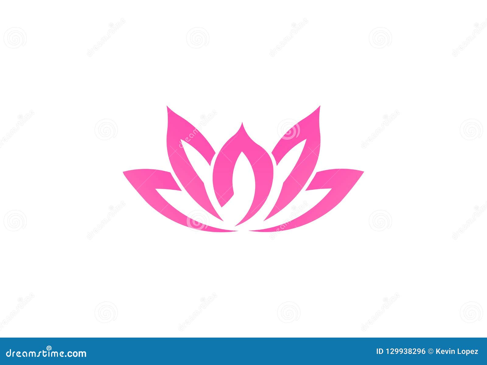  Pink  Lotus Flower  Business Vector Logo  Stock Vector 