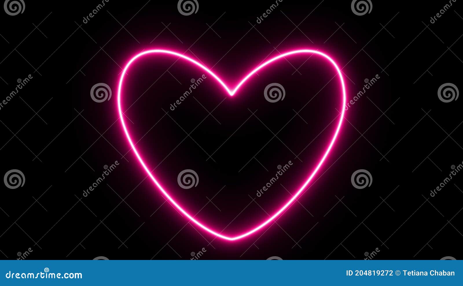 Pink Love Neon Sign. Beating Heart. Animation Video Footage. Looping  Realistic Animation. Stock Footage - Video of footage, invitation: 204819272