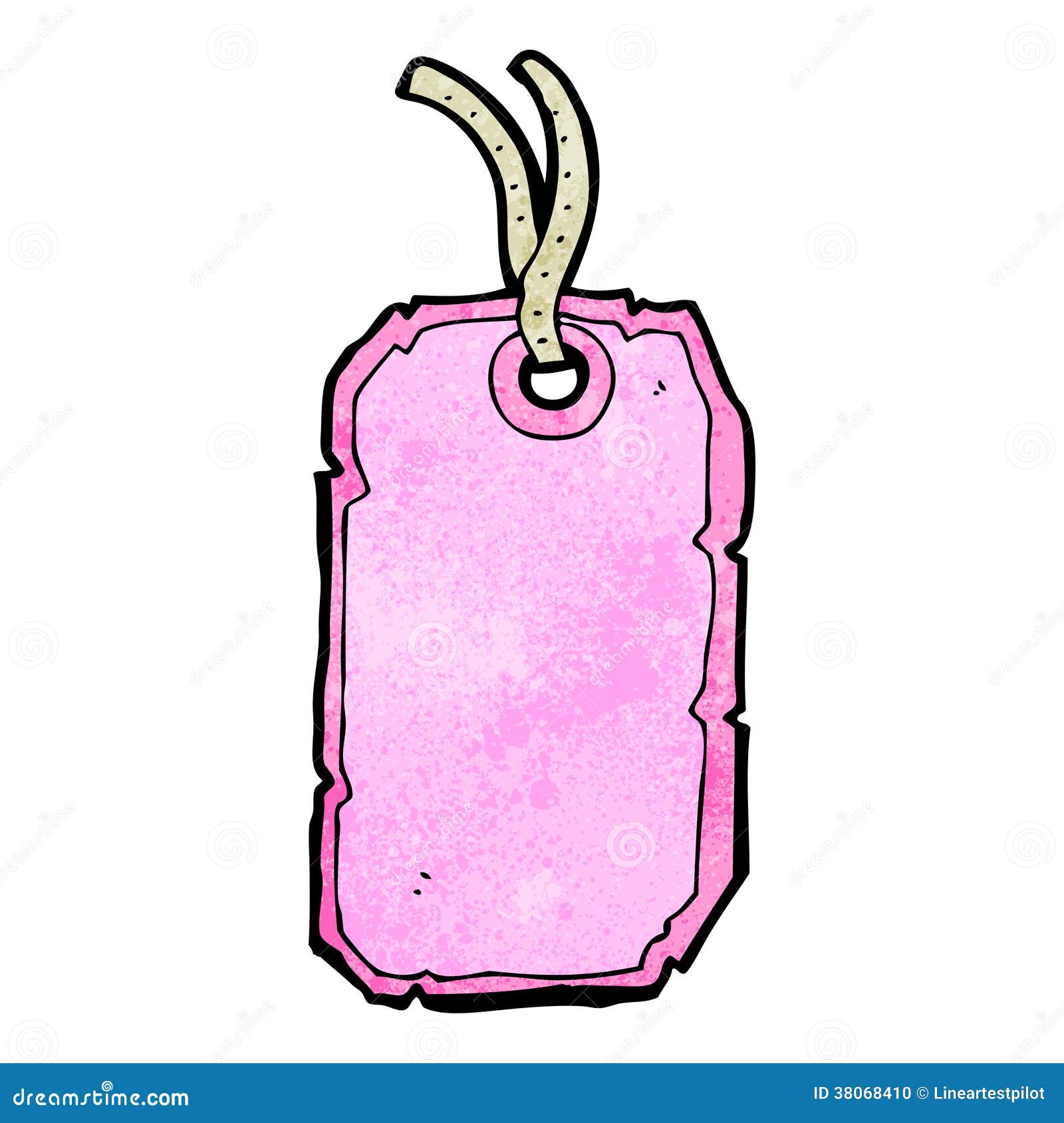 Pink luggage tag cartoon stock vector. Illustration of drawing - 38068410 Pink luggage tag cartoon stock vector. Illustration of drawing - 38068410
