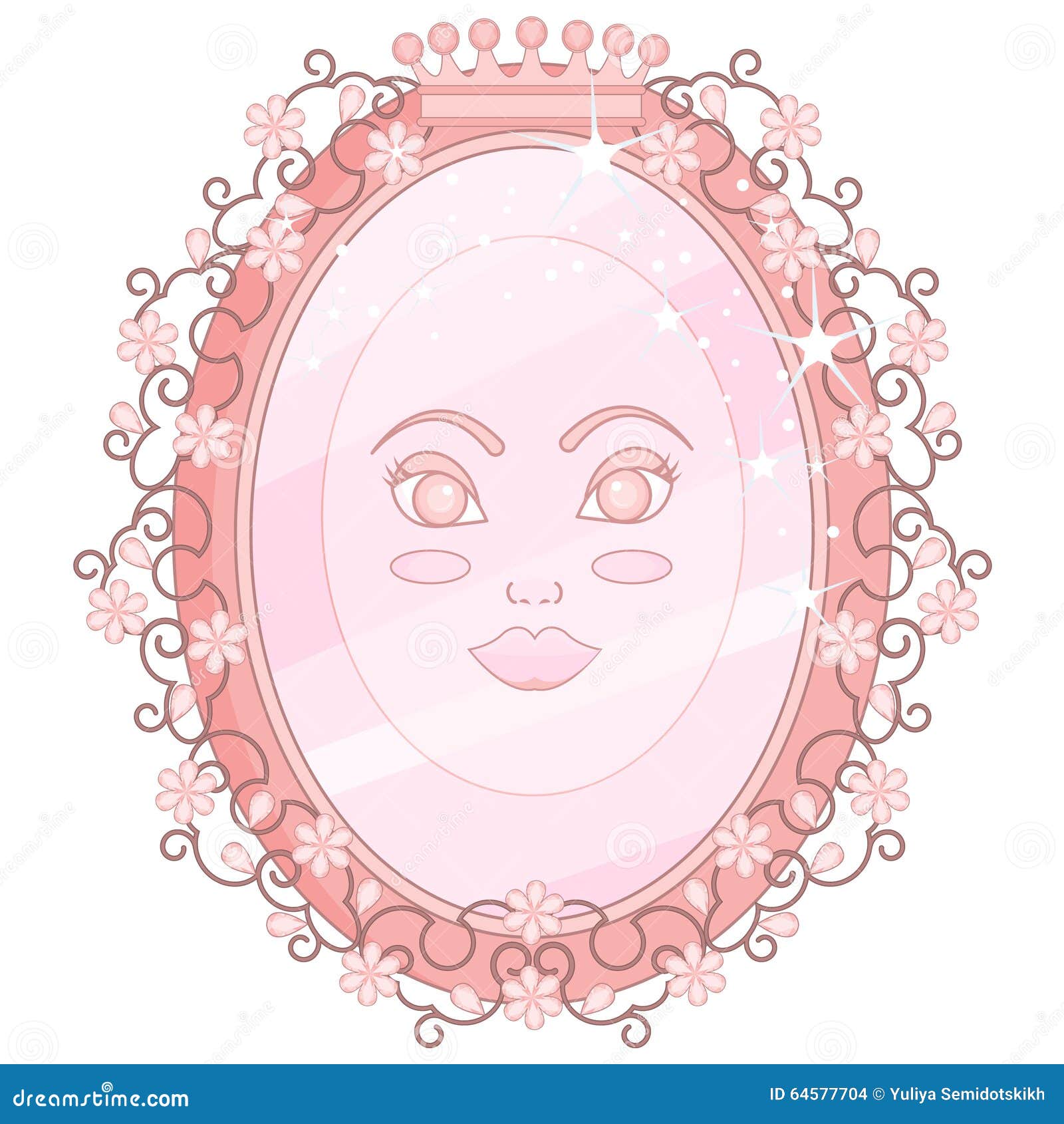 princess mirror clipart - photo #26