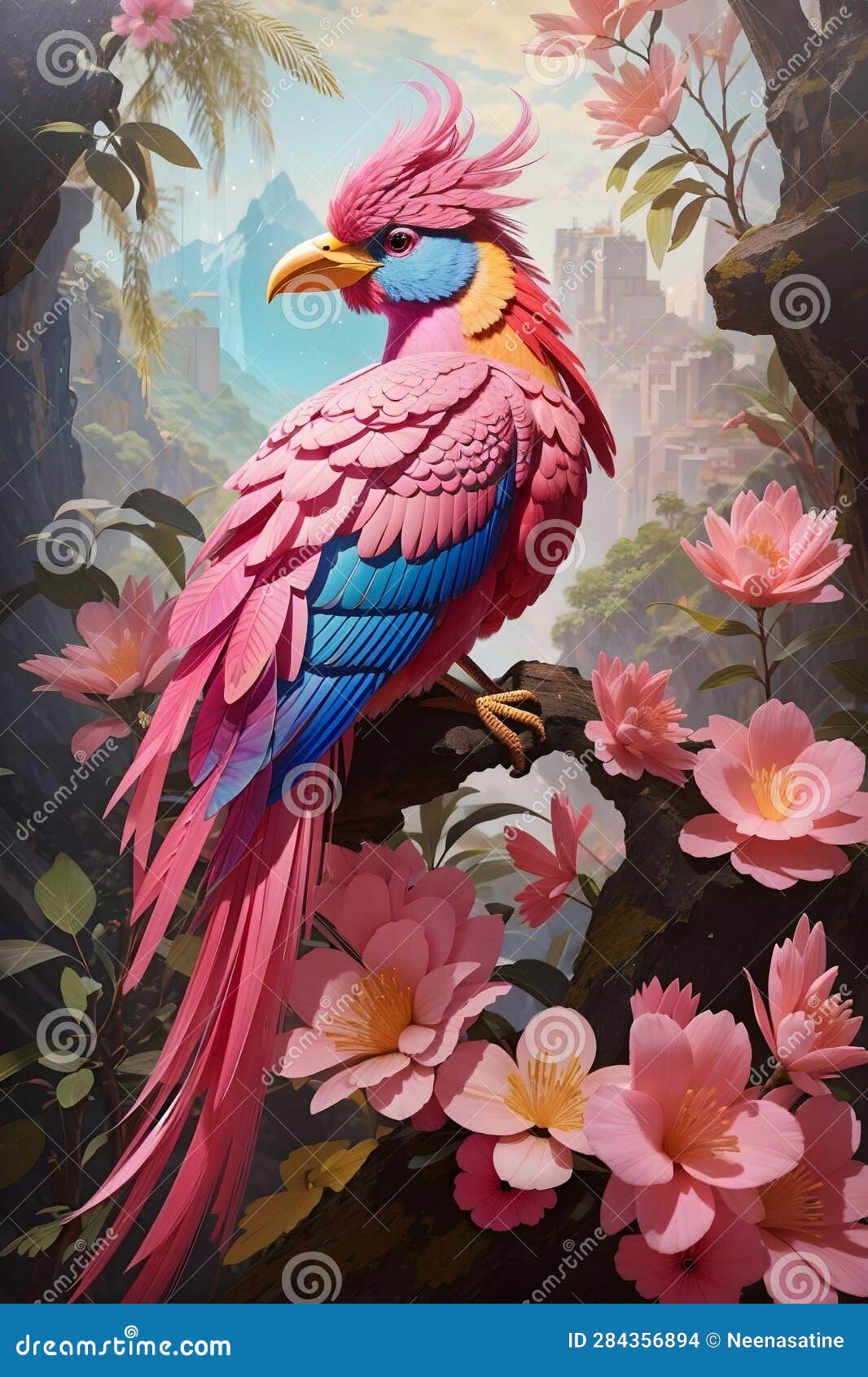 The Pink Majestic Ibong Adarna Based on the Philippine Folklore Stock ...