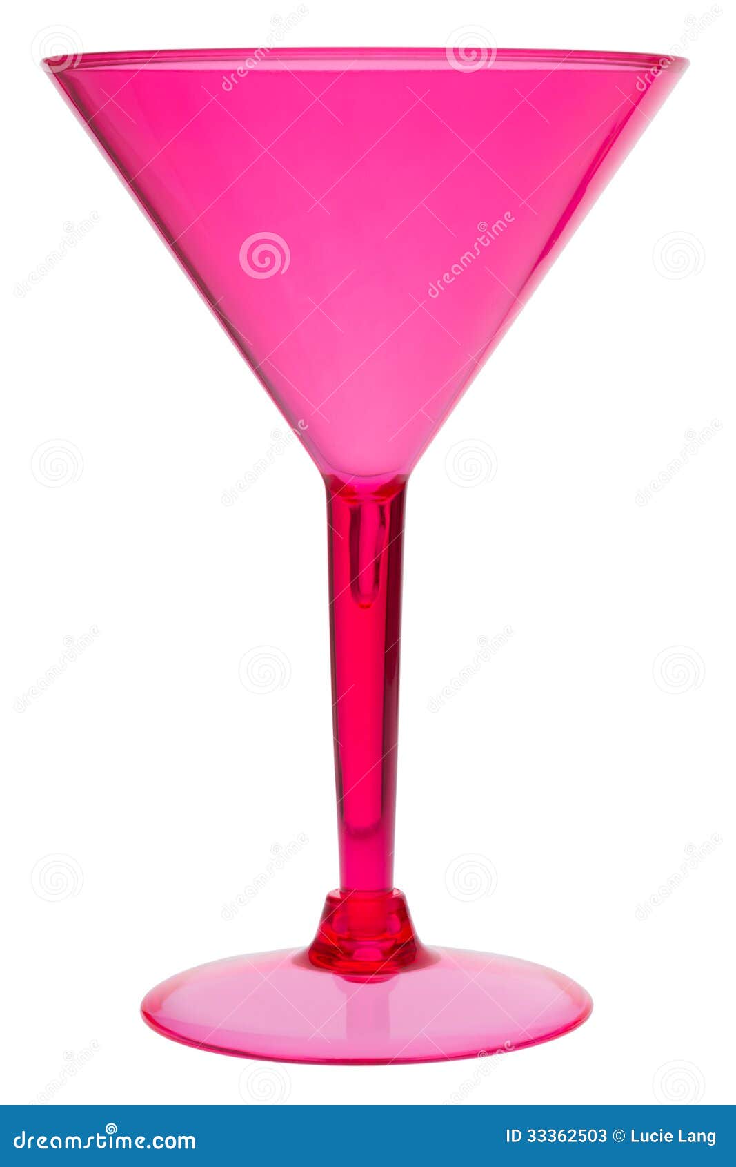 Pink Martini Glass on White Stock Image Image of party, martini 33362503
