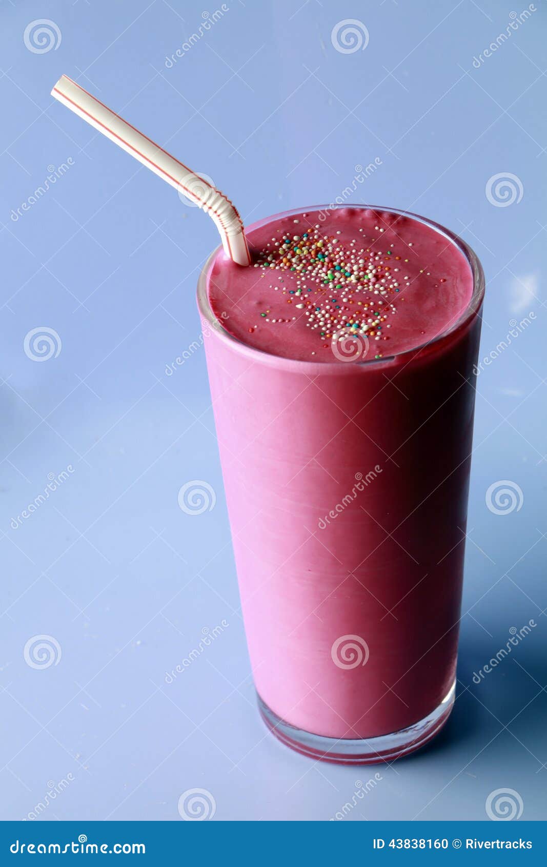 Pink milkshake stock photo. Image of dairy, cream, milkshake - 43838160