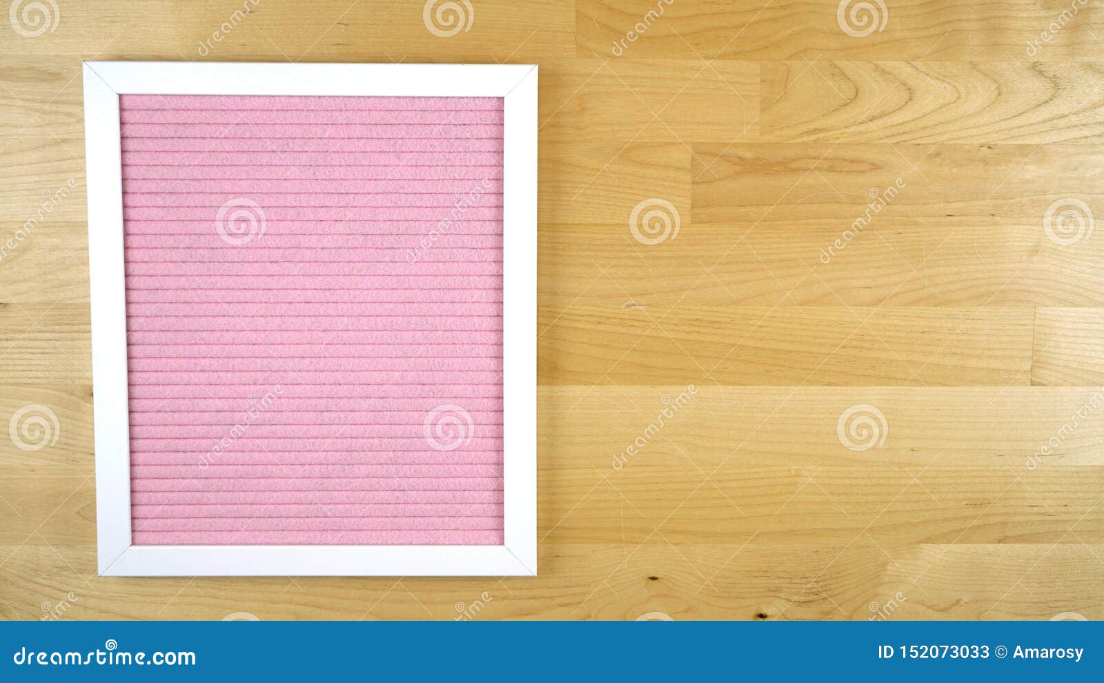 Pink Notice Board with Empty Message and Copy Space. Stock Image
