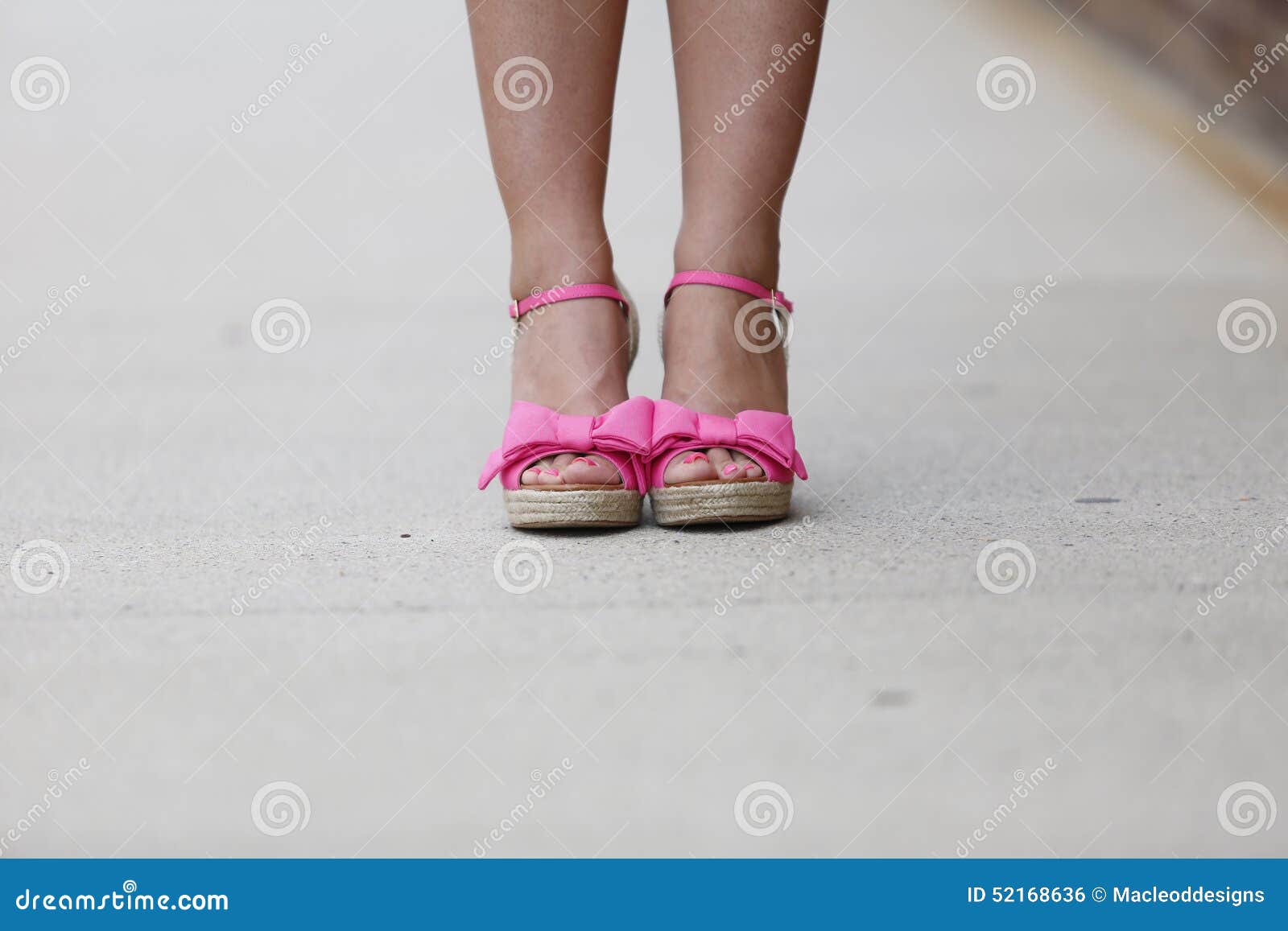 Pink open-toed shoes stock photo. Image of chic, strappy - 52168636