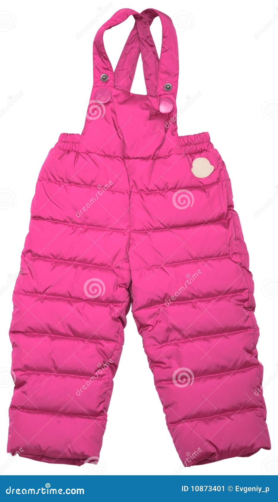Pink overalls stock image. Image of dress, object, clothing 10873401