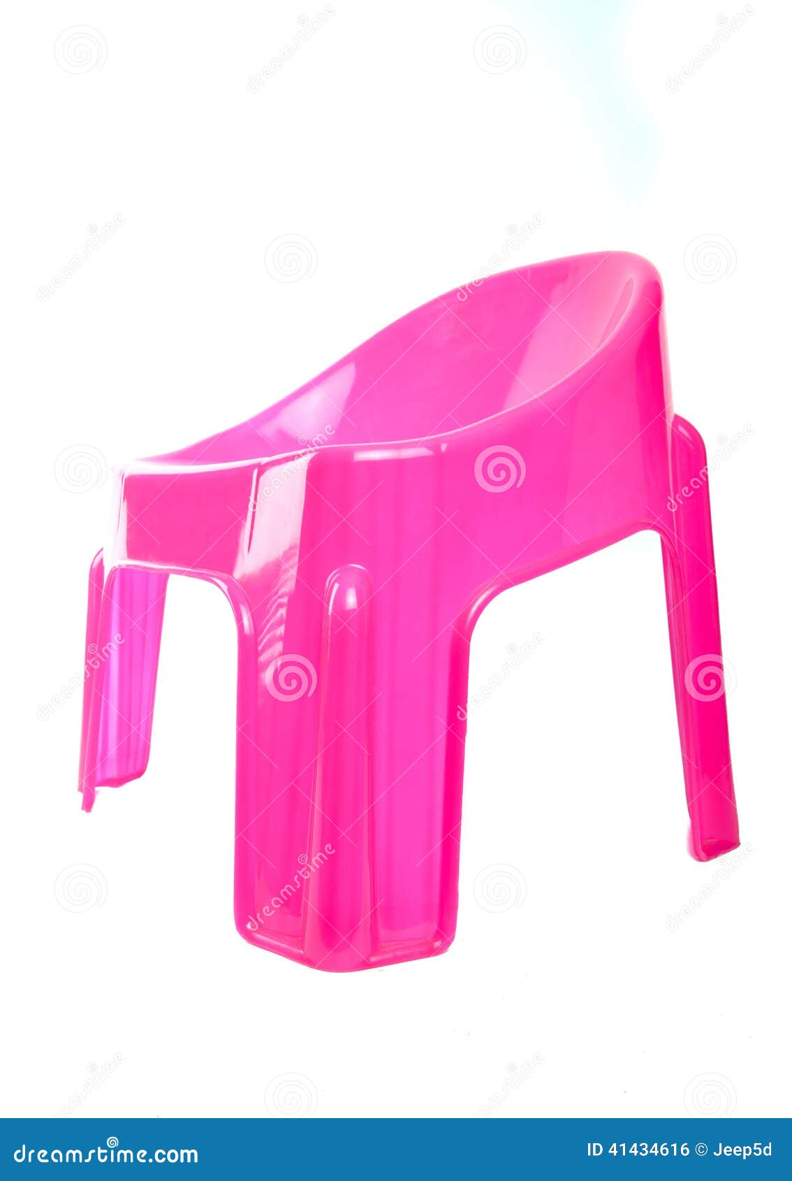 Pink plastic chair stock photo. Image of pink, modern 41434616