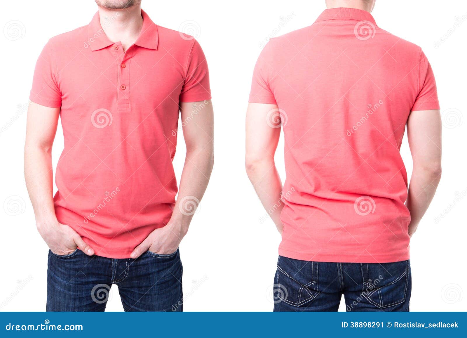 pink collared shirts