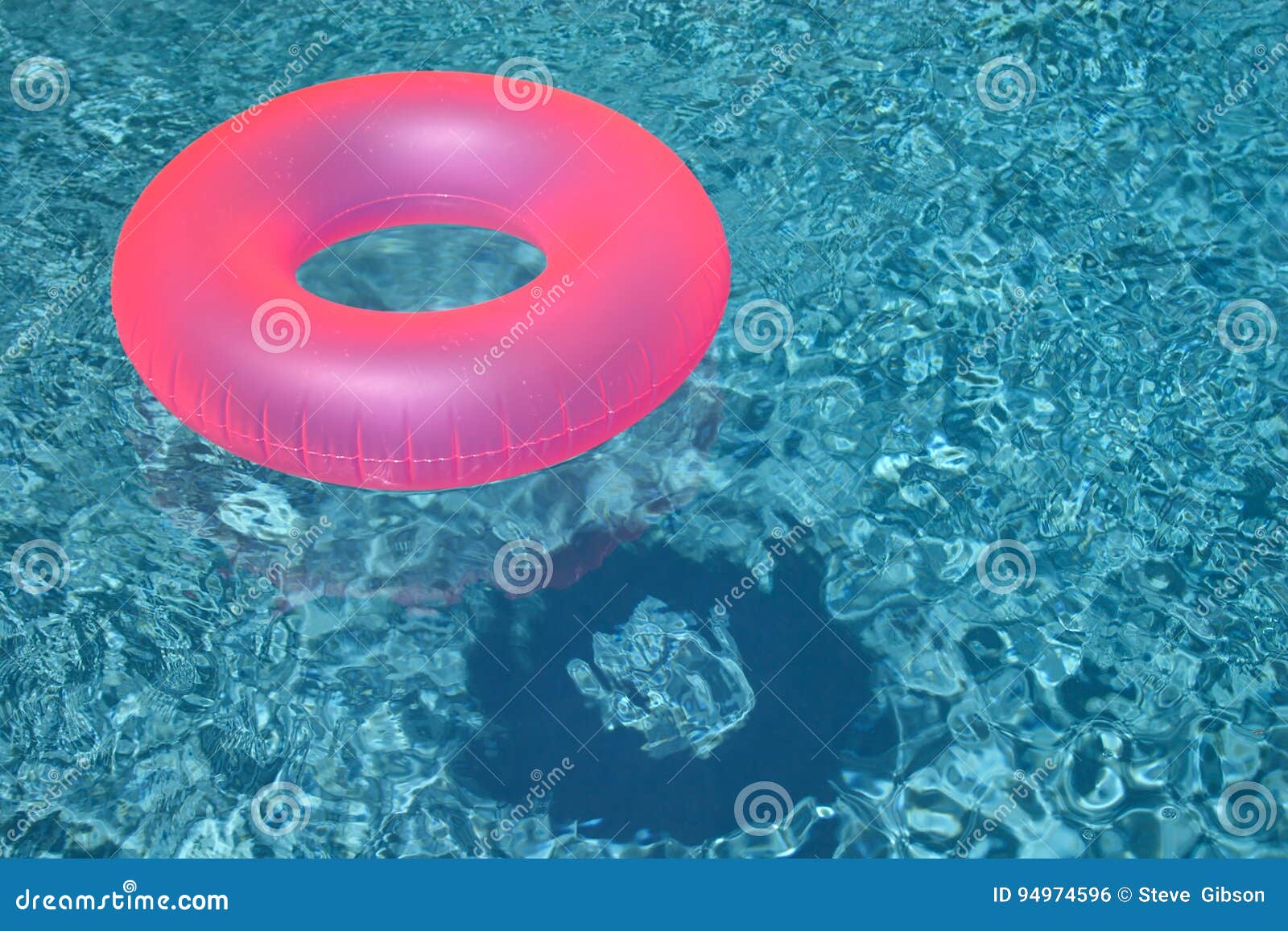 Pink Pool Ring stock photo. Image of ring, florida, fins - 94974596