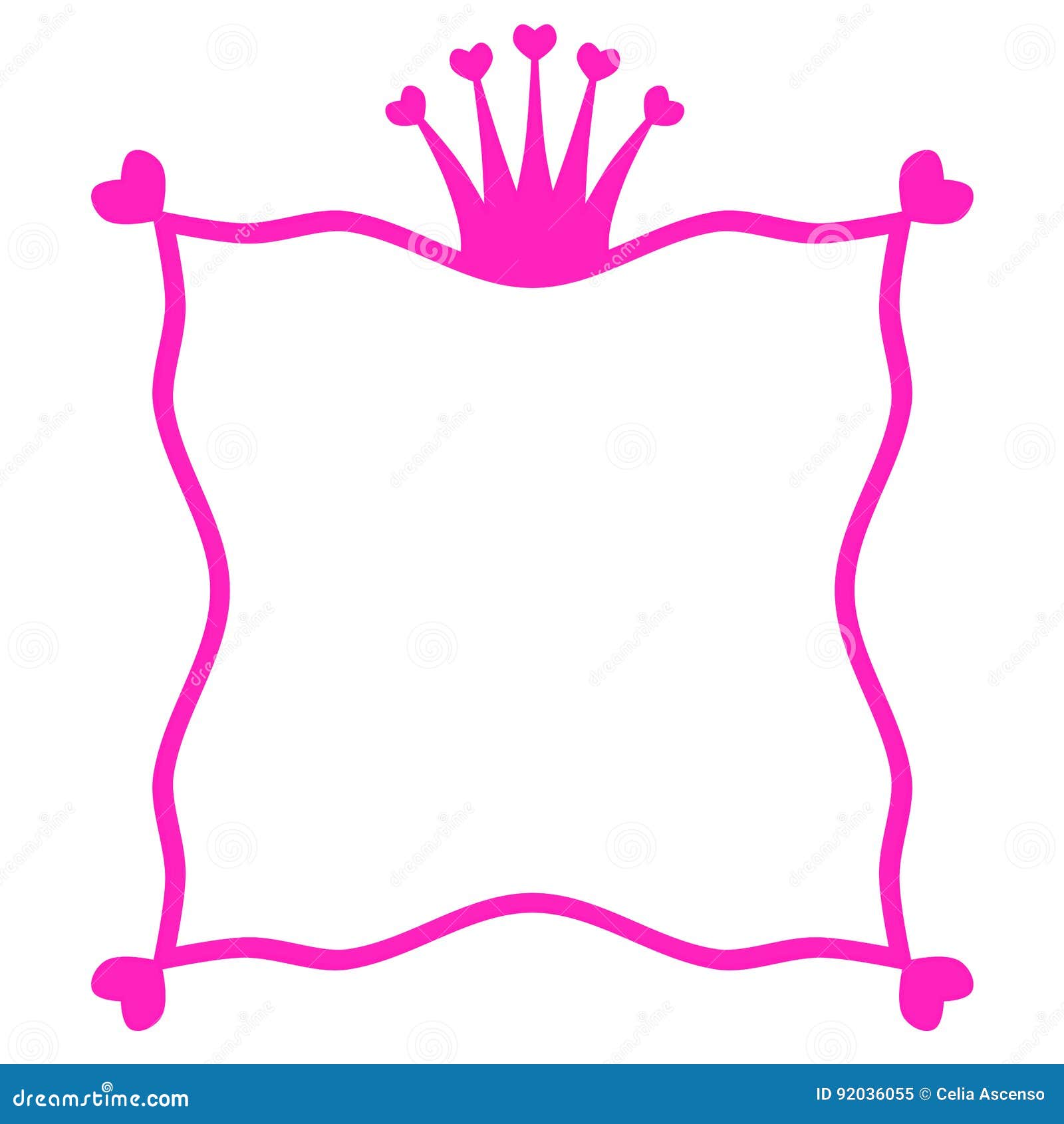 Princess Crown Clip Art Border