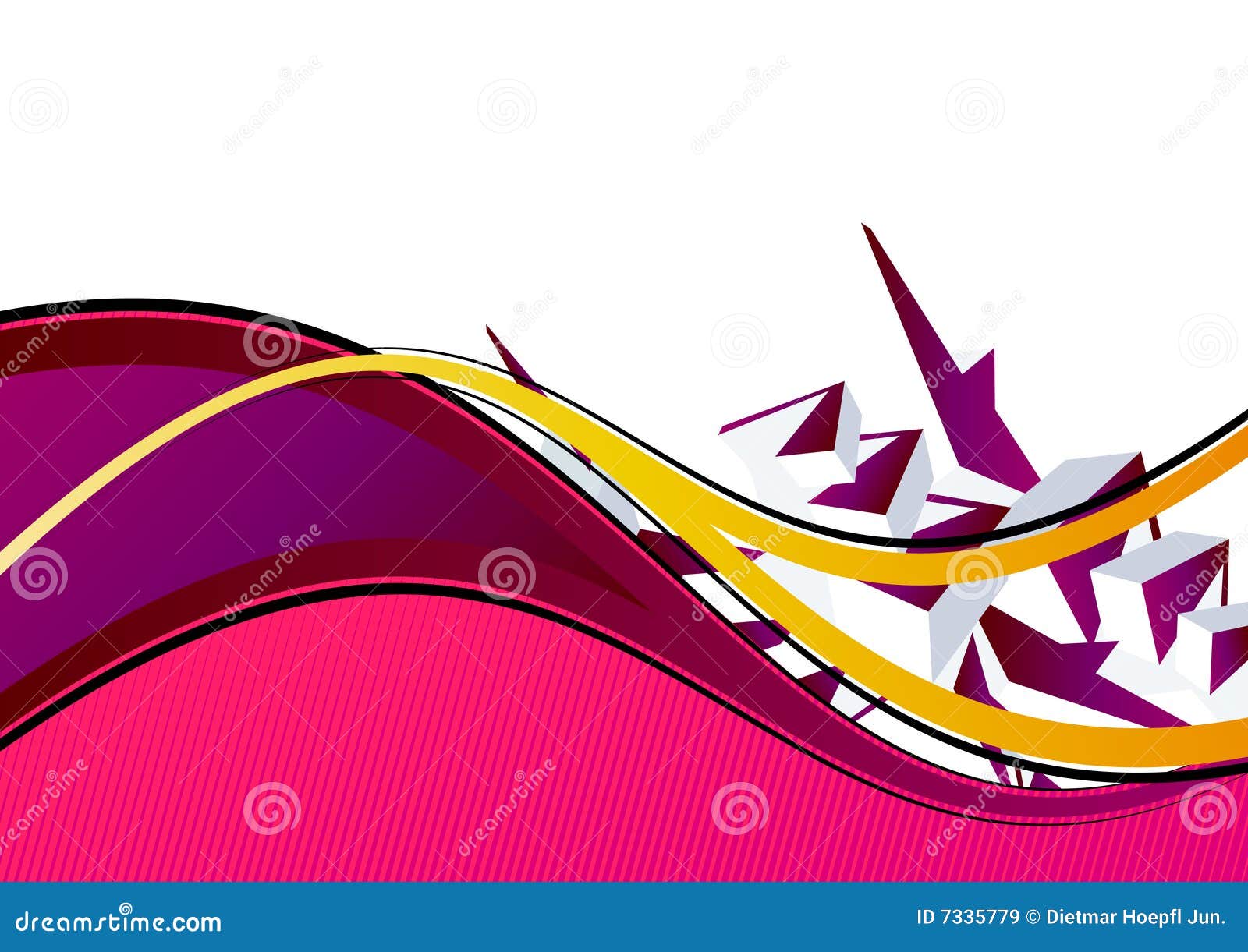 Pink and purple background stock vector. Illustration of pattern 7335779