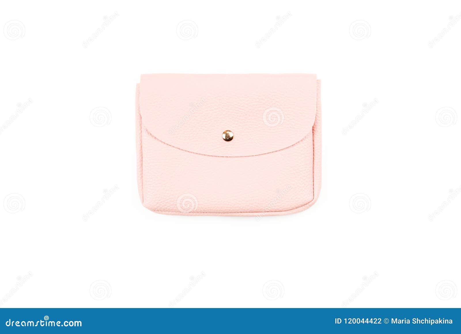 Pink Purse Close Up on White Background. Stock Photo - Image of style ...