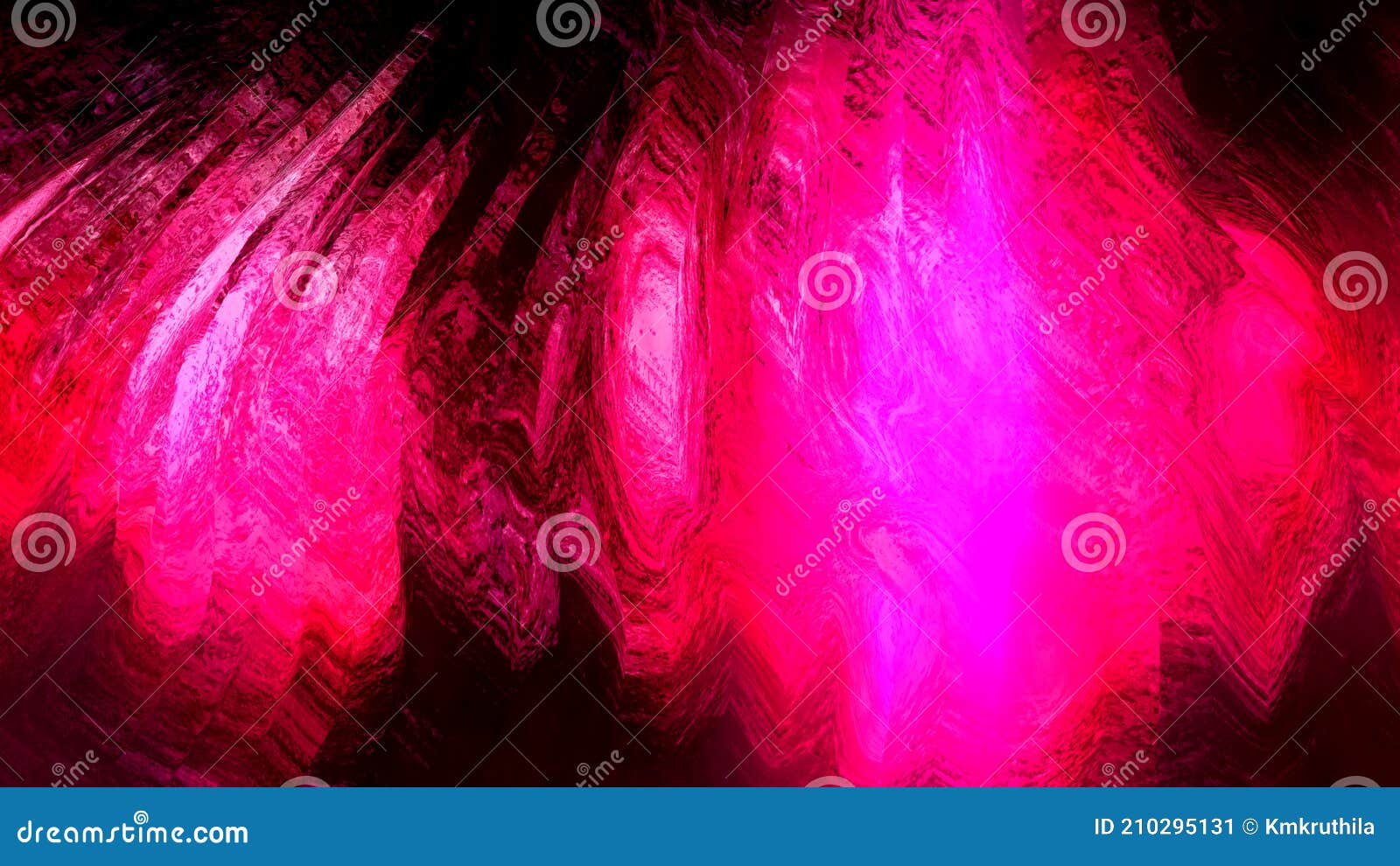 Pink Red and Black Paint Texture Background Image Stock Illustration