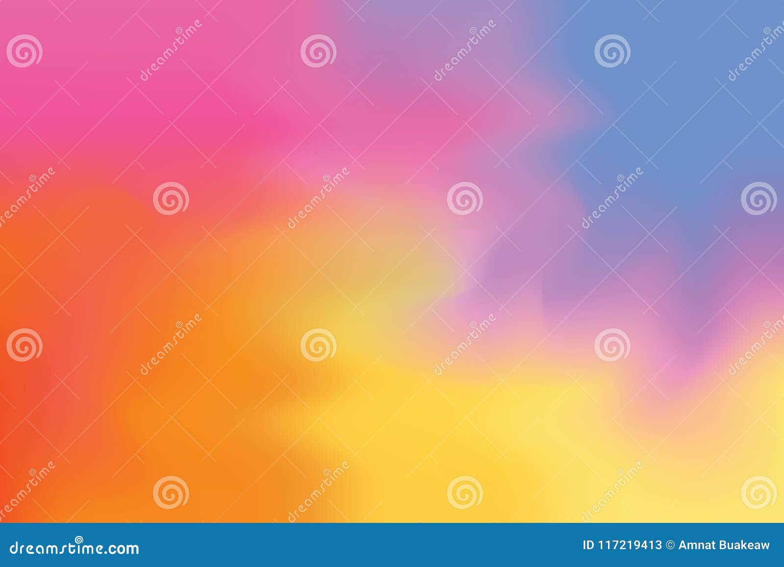 Pink Red Yellow Blue Soft Color Mixed Background Painting ...