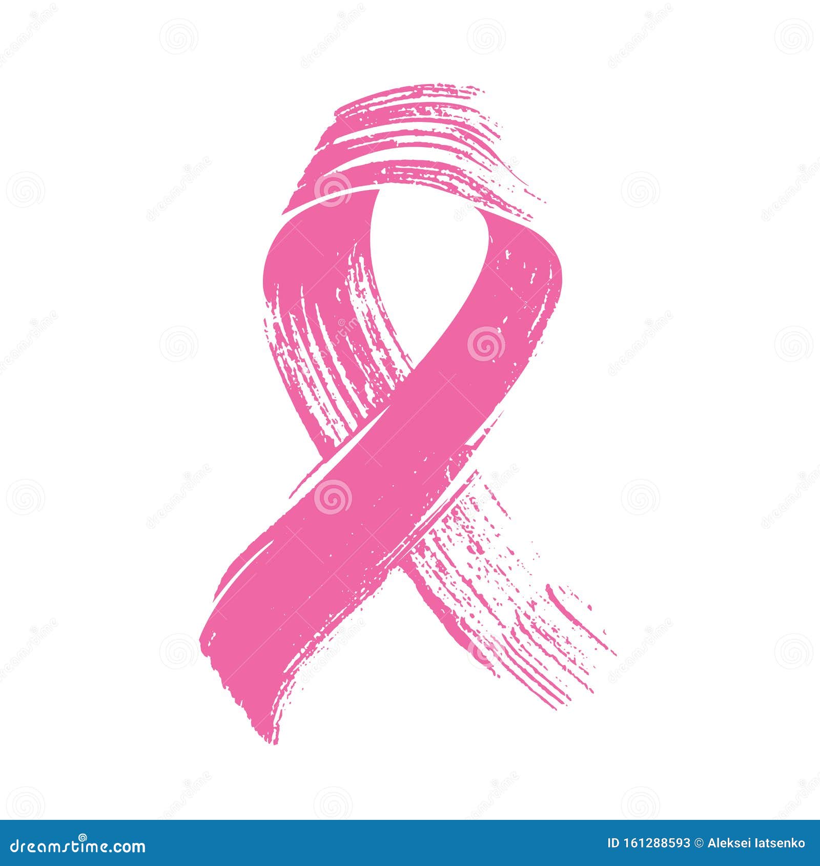 Pink Ribbon World Breast Cancer Awareness Vector Stock Vector ...